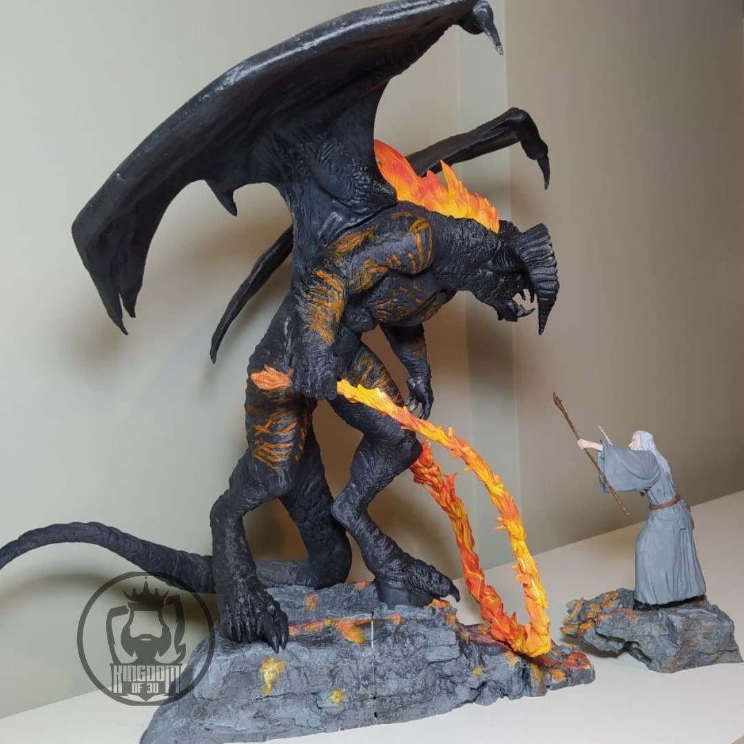 Balrog Heykeli, Yüzüklerin Efendisi  Balrog Figürü
