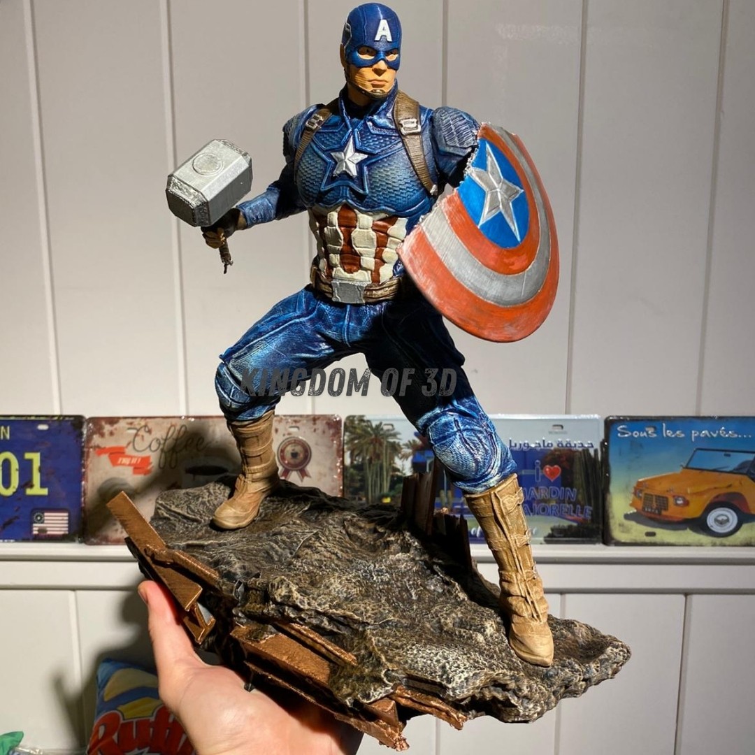 Kaptan Amerika Figür, Captain America Figür