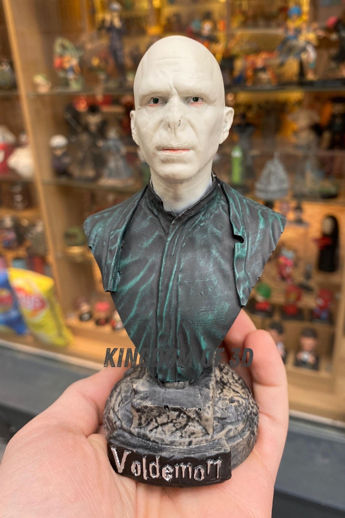 Voldemort Büst, Harry Potter Büst, Harry Potter Figür Koleksiyonu, HP Fan