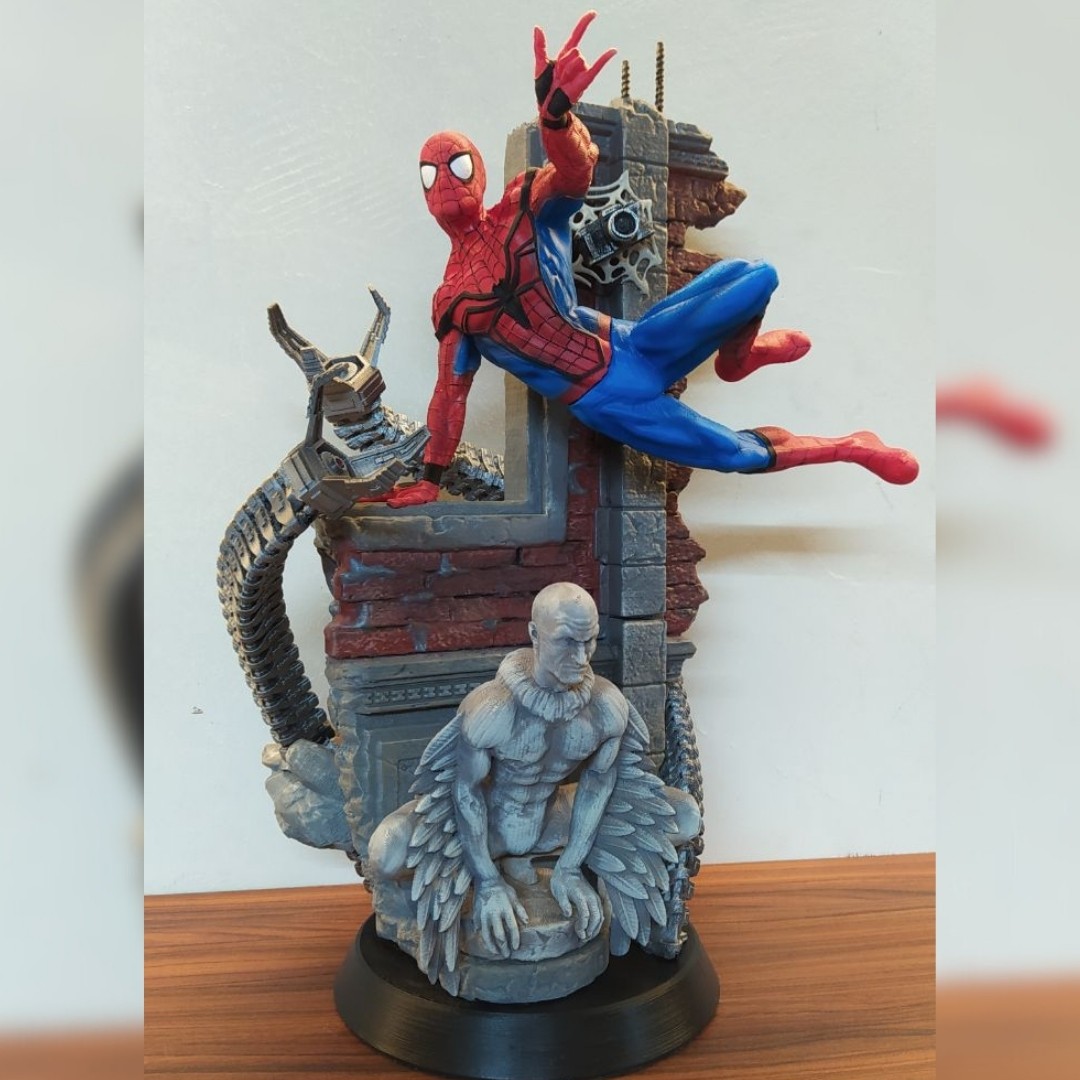 Spiderman Diorama🕷️🔥