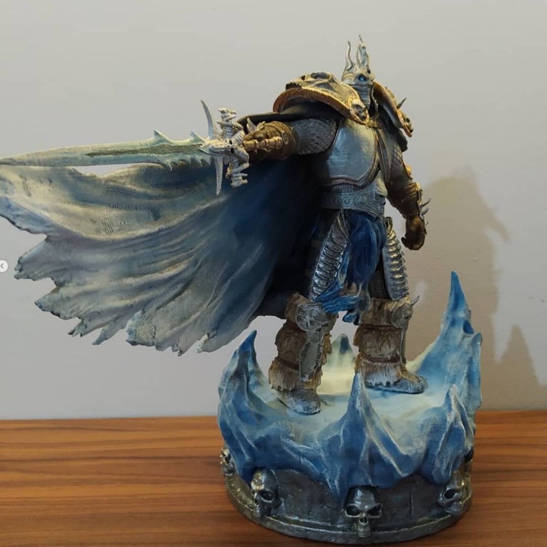 World of Warcraft Lich King Figür