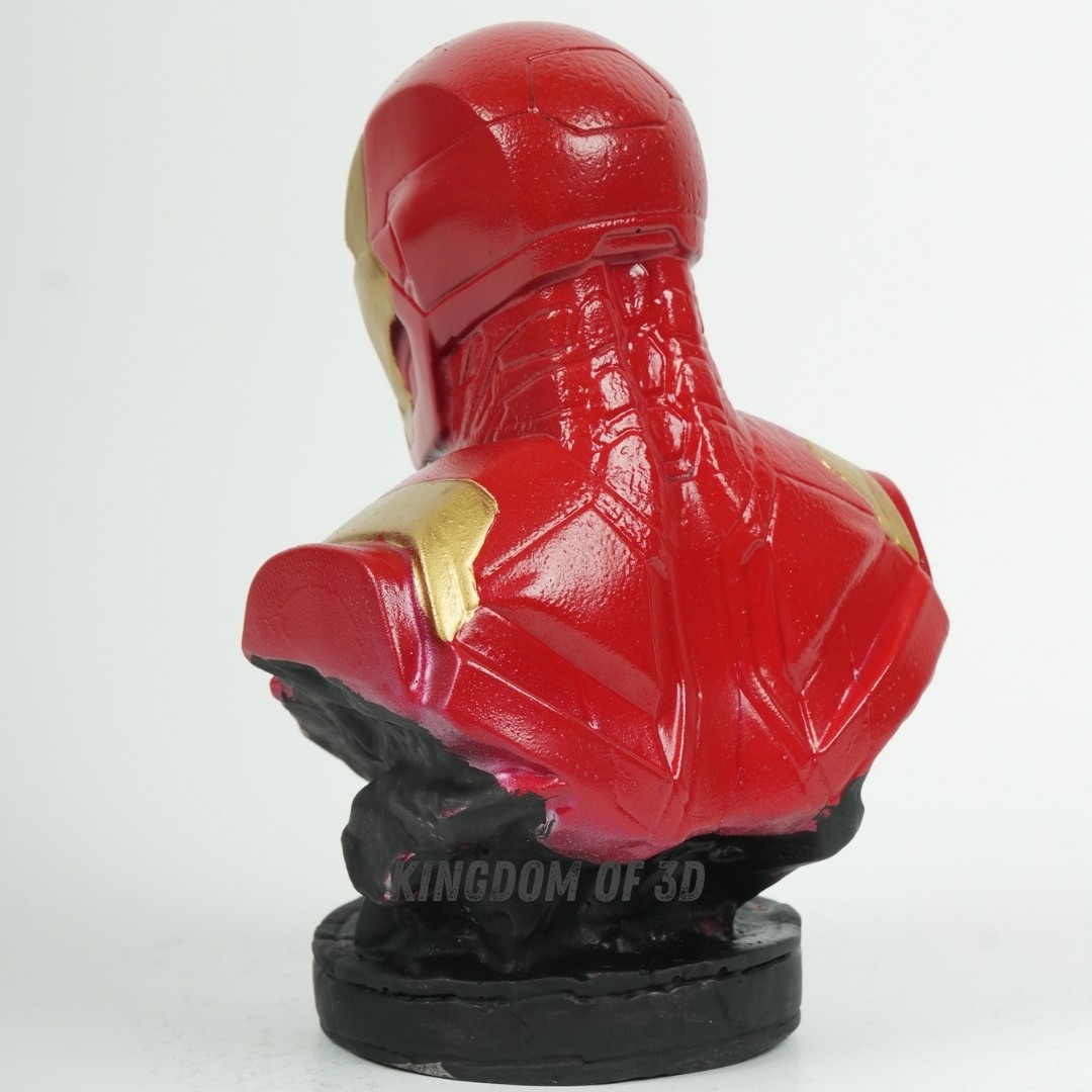 İron man Büst, iron man figür, Marvel Heykel, Tony Stark