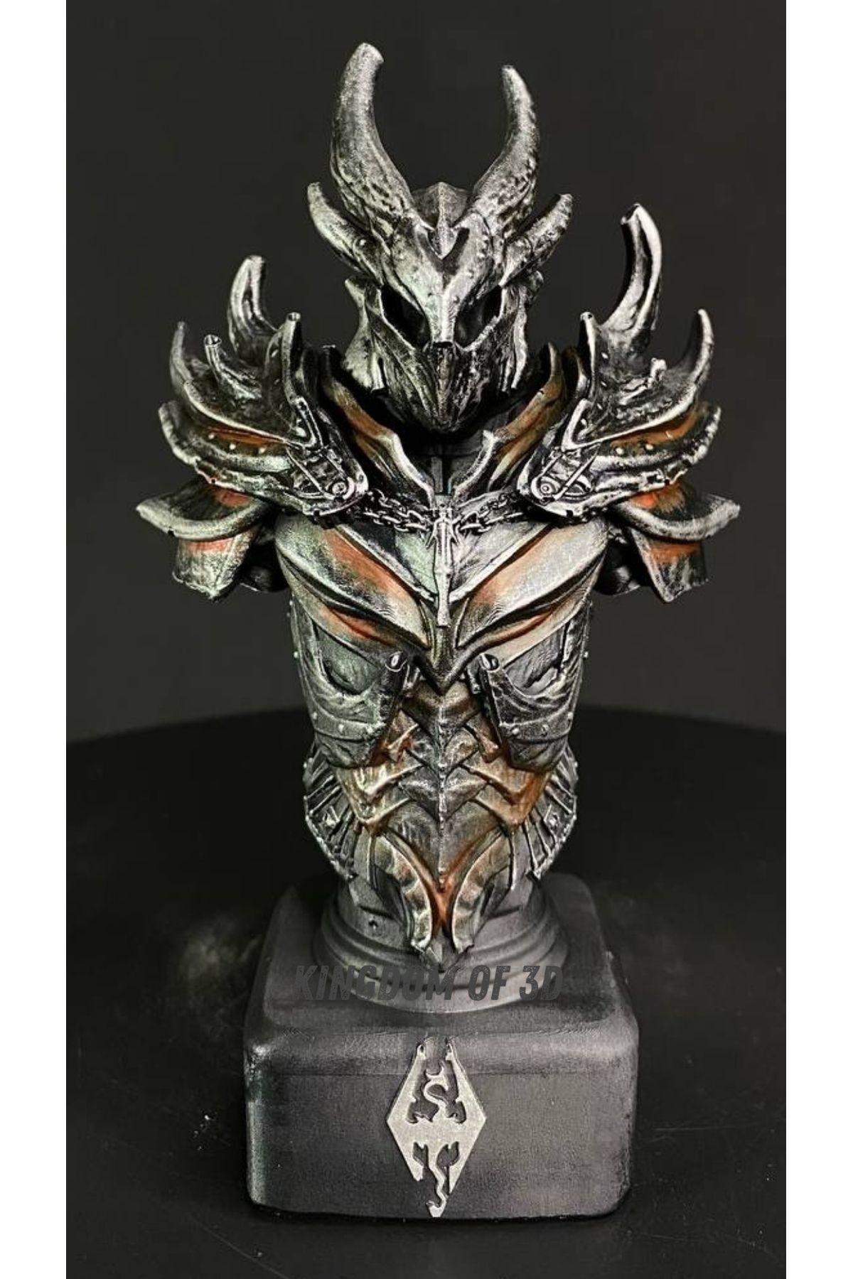 Skyrim Büst, Daedric Armor, Elder Scrolls Skyrim Figür