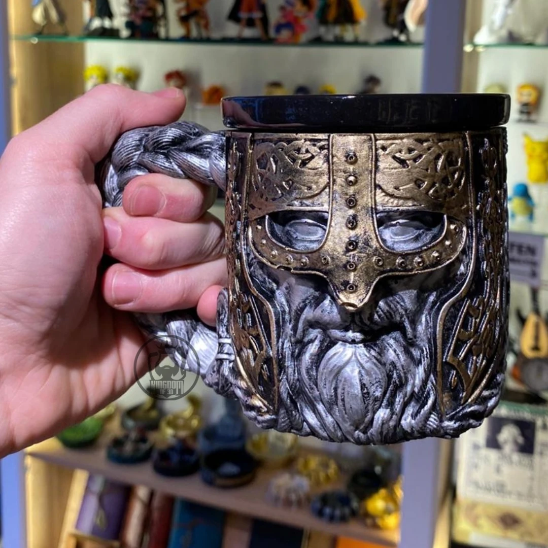 Viking Miğferli Savaşcı Kupa, Tasarım Kupa