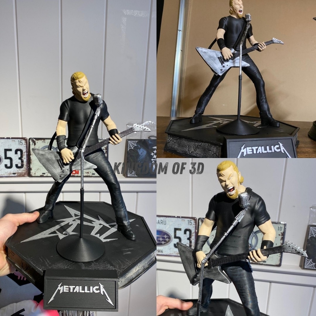 James Hetfield Figür, Metallica Figür
