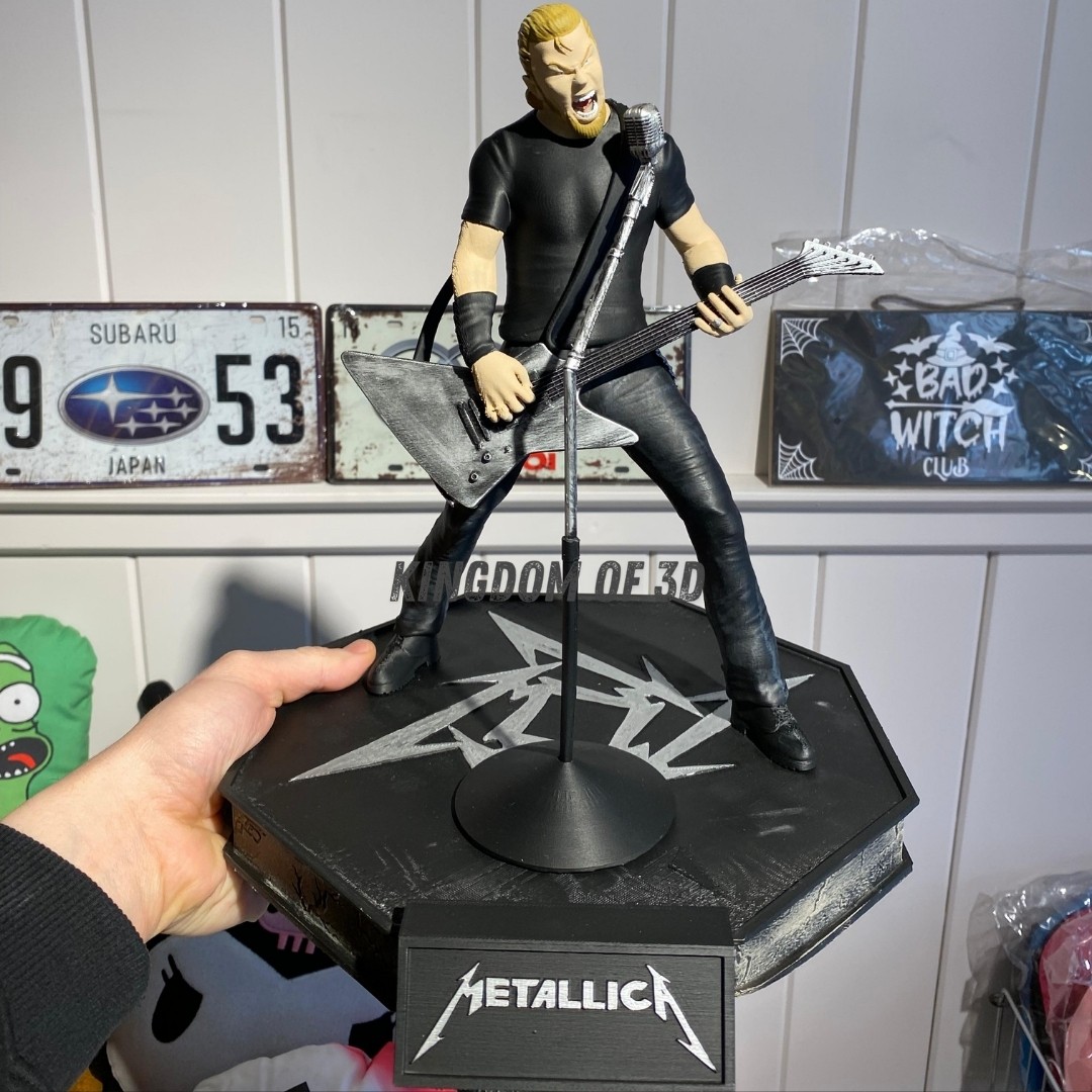 James Hetfield Figür, Metallica Figür