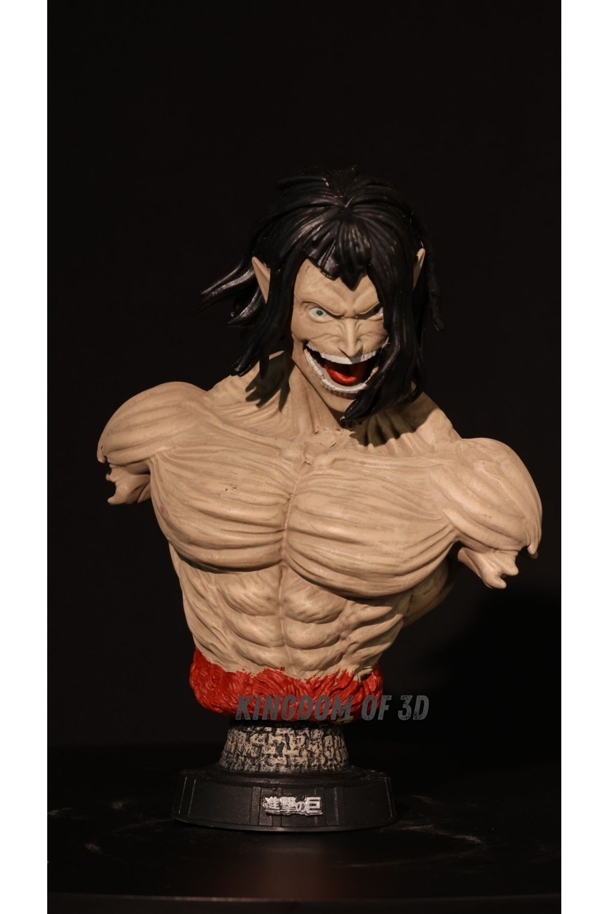 Attack on Titan Eren Yeager Büst, Eren Titan, Anime Figure Collection