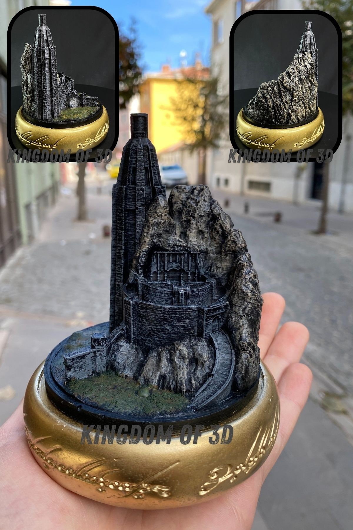 Yüzüklerin Efendisi Miğfer Dibi Biblo, Rohan Dekor, Lord of the Rings, Yüzüklerin efendisi Hediye