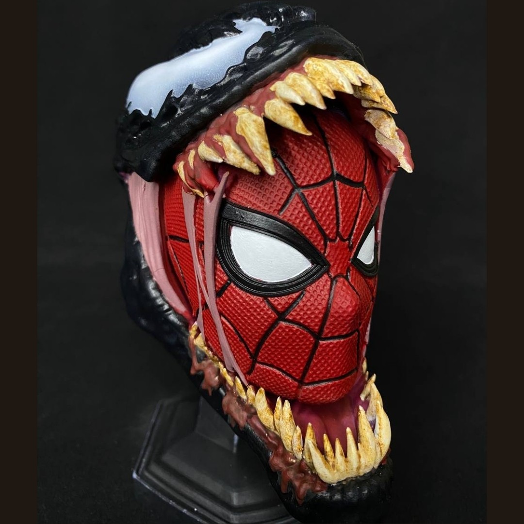Venom/Spiderman Büst, Venom Figür, Marvel Figür