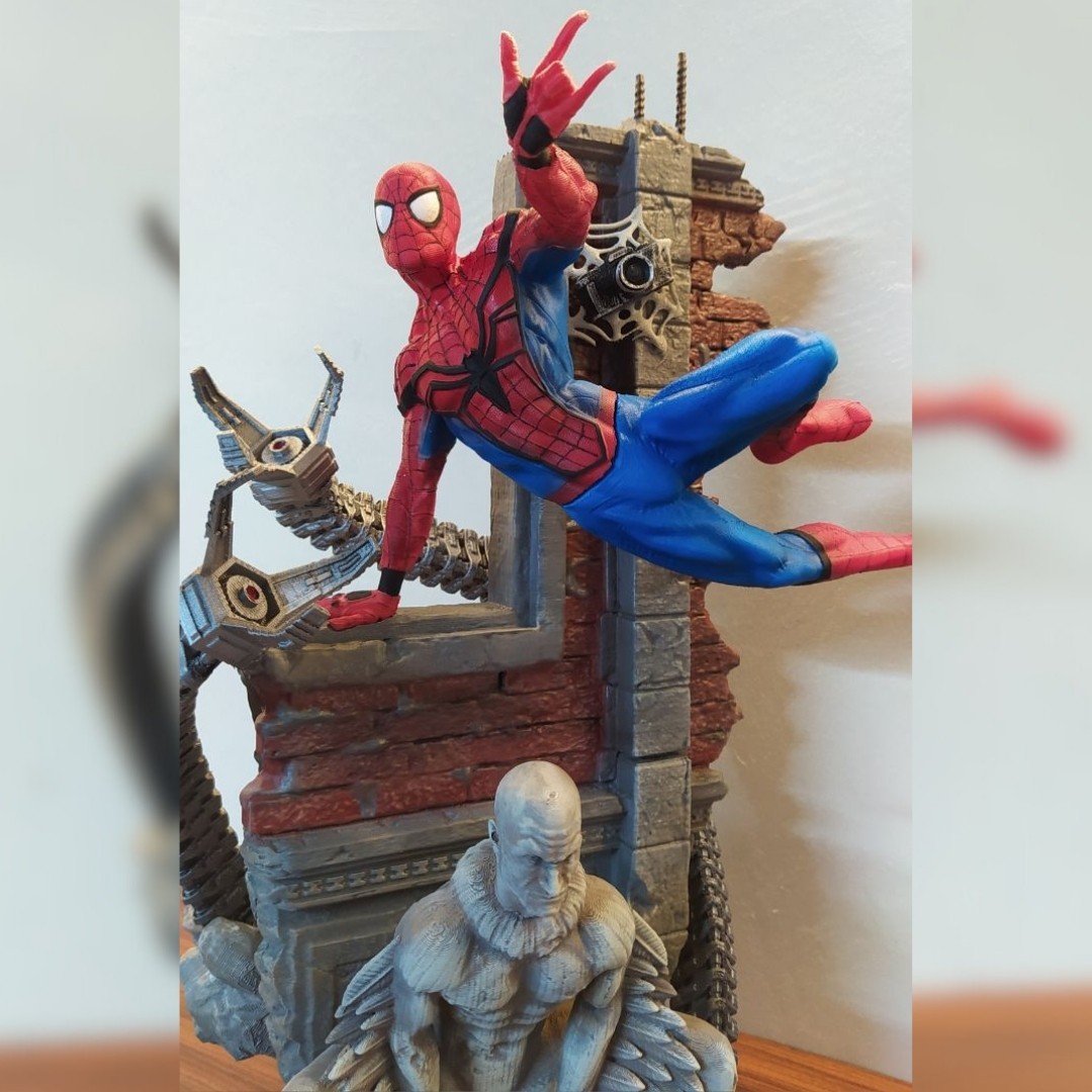 Spiderman Diorama🕷️🔥