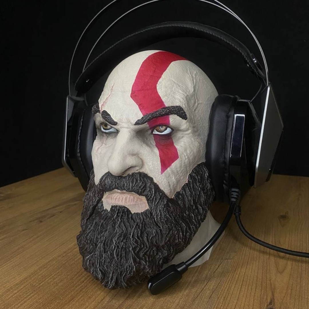 God Of War Kratos Kulaklık Standı 🎧