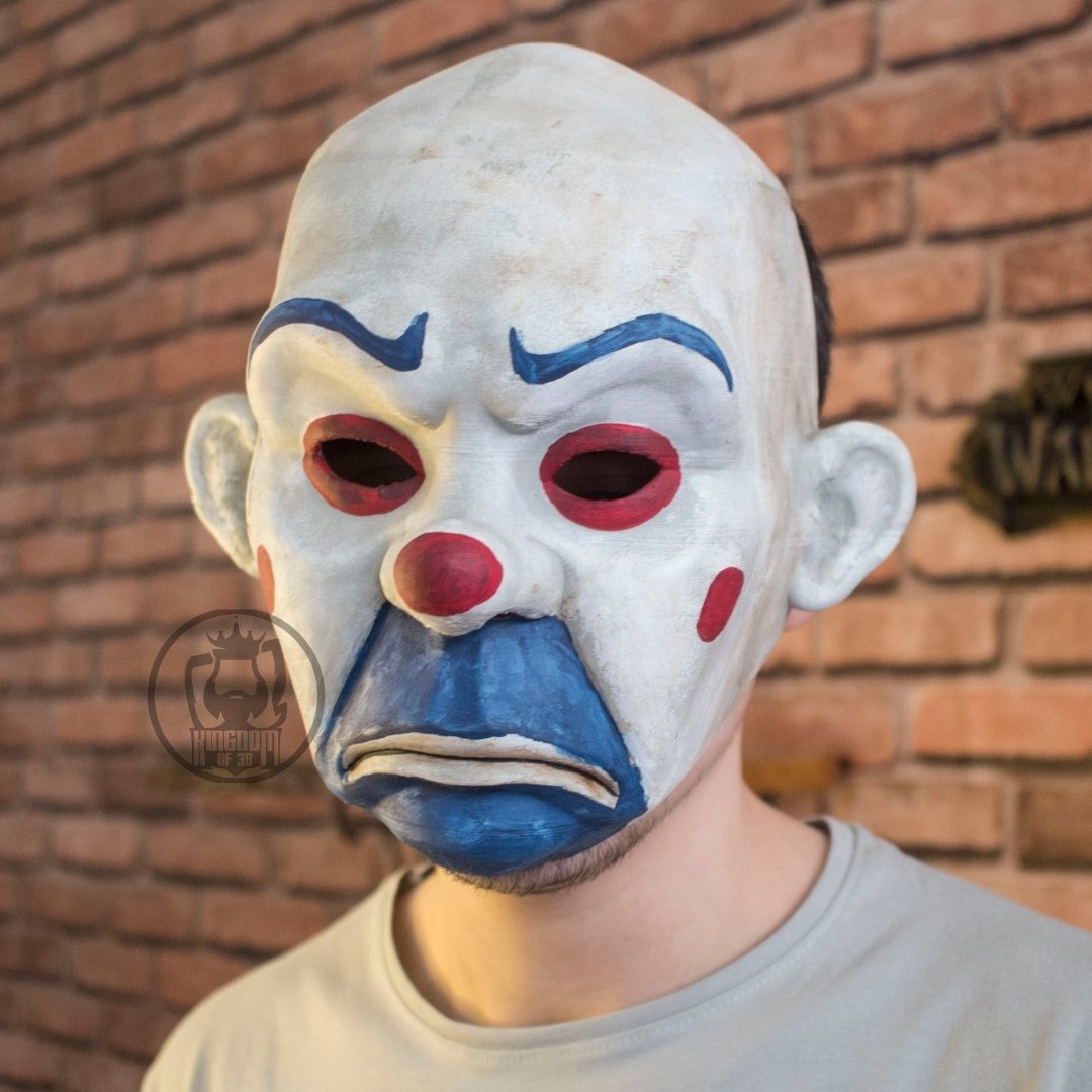 Joker Maskesi, Batman Dark Knight Banka Soygunu Maskesi