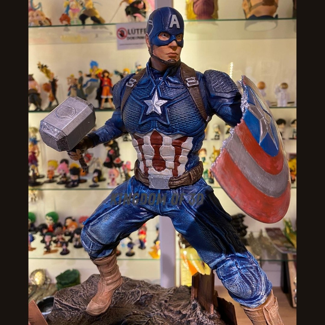 Kaptan Amerika Figür, Captain America Figür