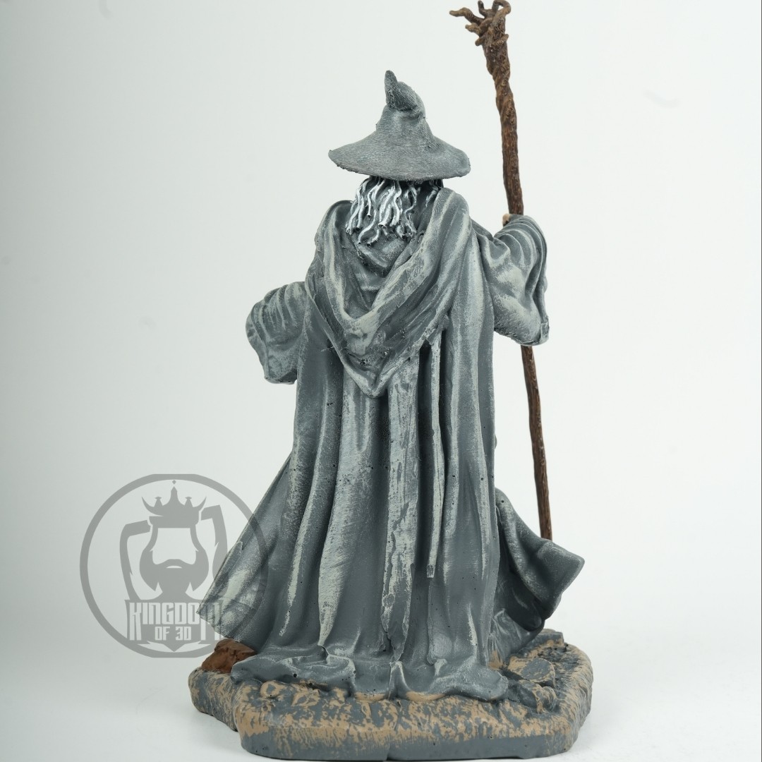 Gandalf Figür, Yüzüklerin Efendisi Gandalf Heykel, Gri Gandalf Figür Hediye