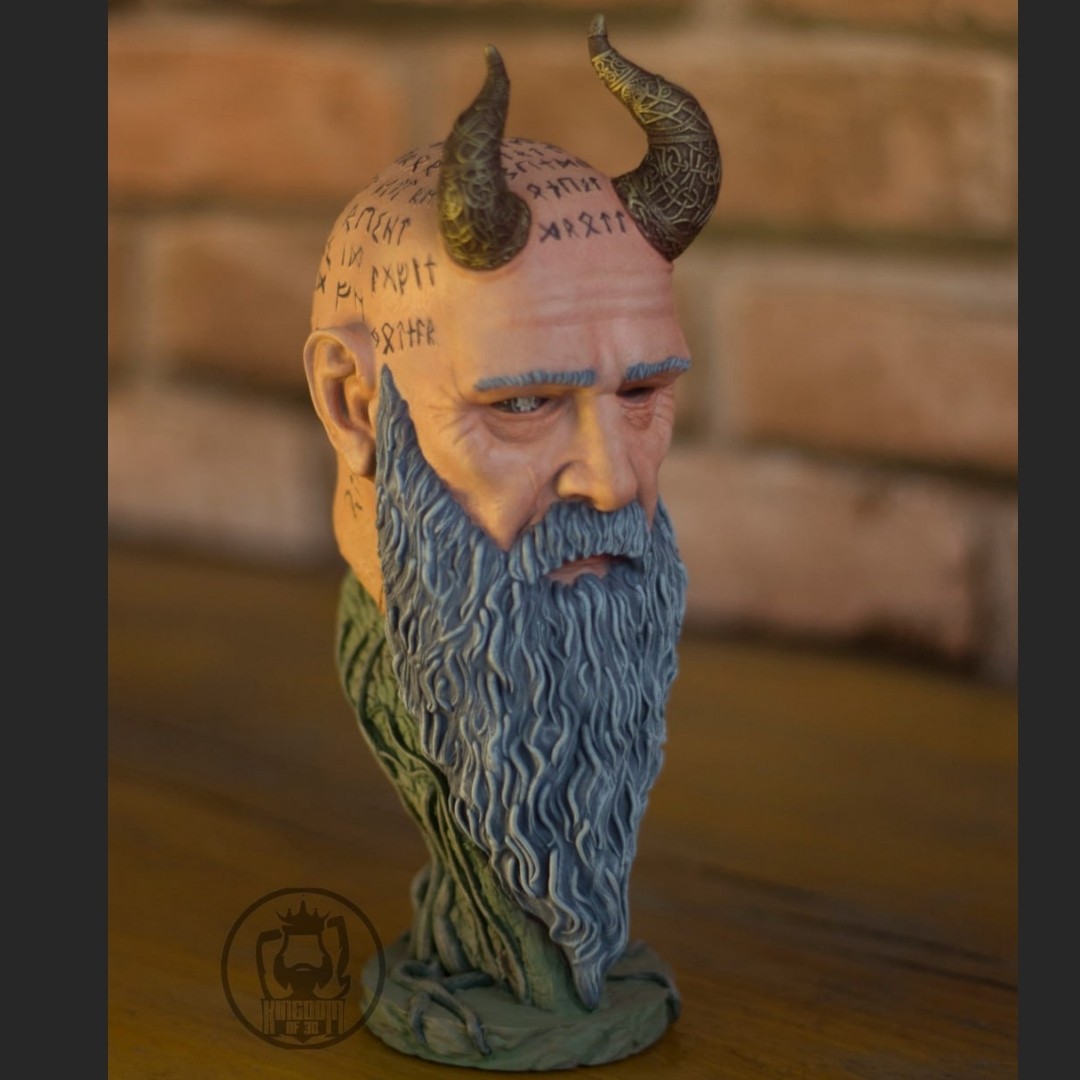 God of War Ragnarök Mimir Büst