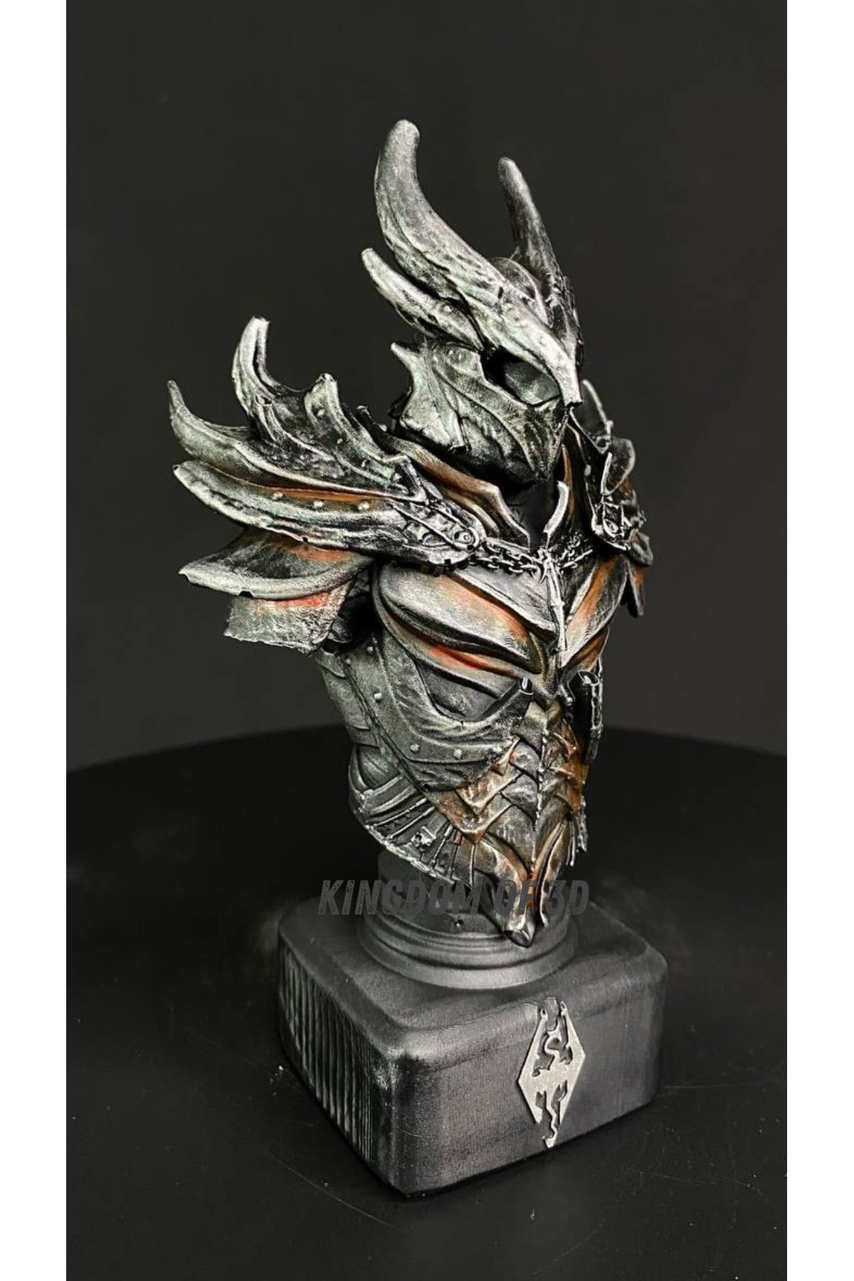 Skyrim Büst, Daedric Armor, Elder Scrolls Skyrim Figür