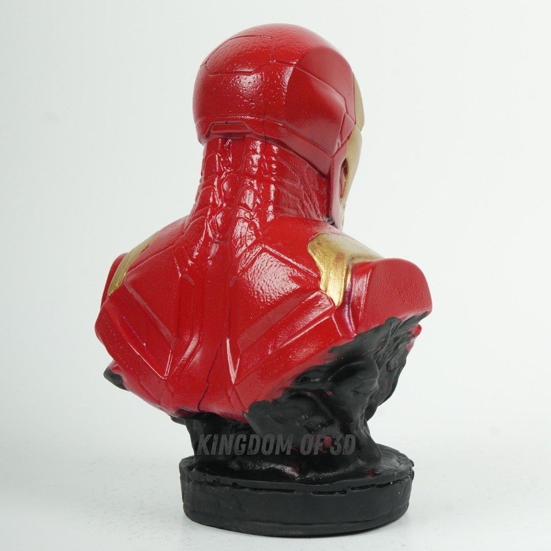 İron man Büst, iron man figür, Marvel Heykel, Tony Stark