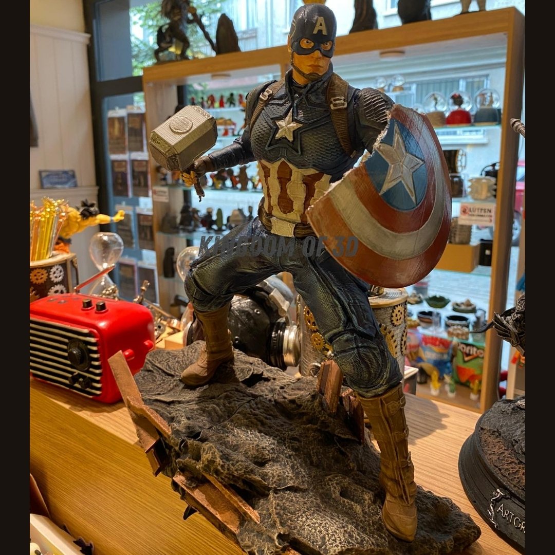 Kaptan Amerika Figür, Captain America Figür