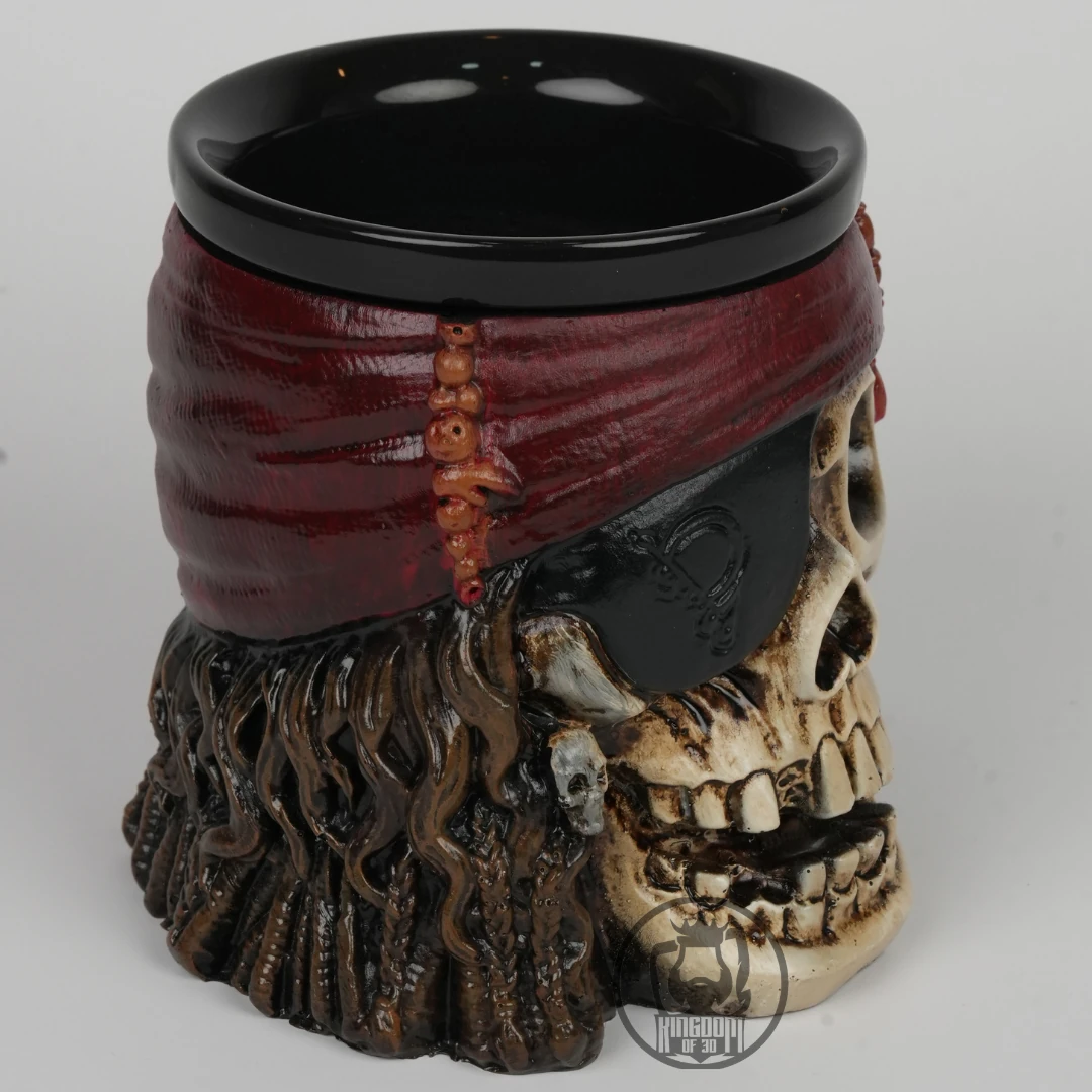 Korsan Temalı Seramik Kupa