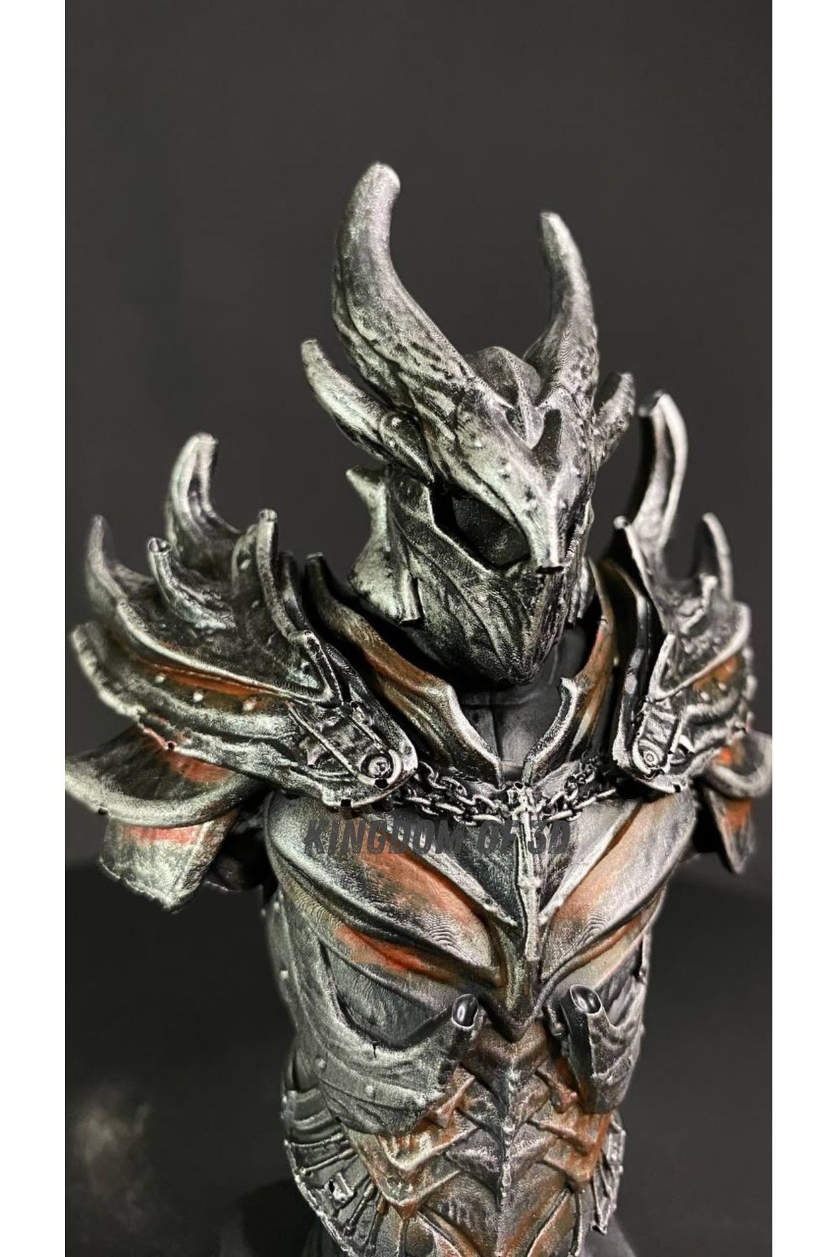 Skyrim Büst, Daedric Armor, Elder Scrolls Skyrim Figür