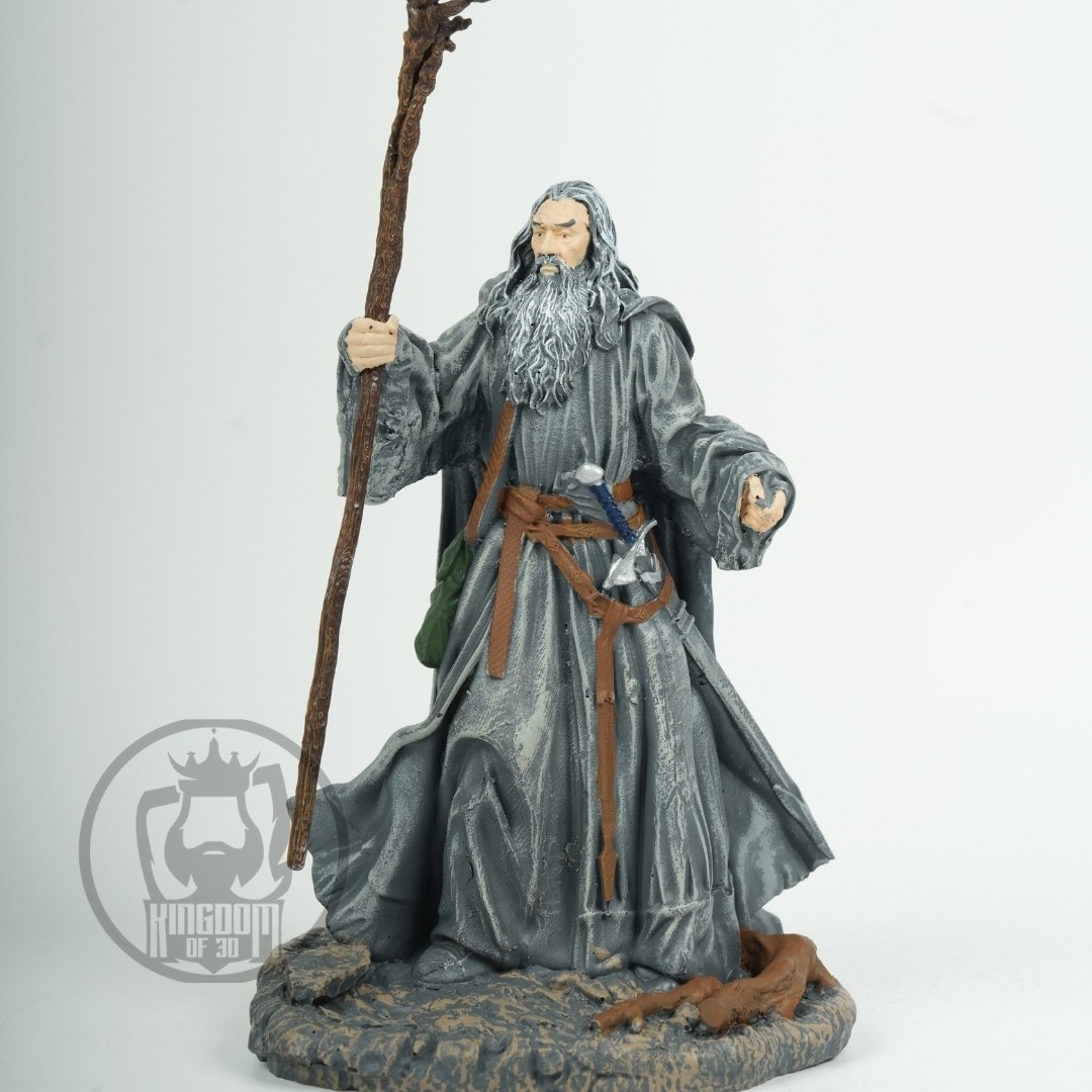 Gandalf Figür, Yüzüklerin Efendisi Gandalf Heykel, Gri Gandalf Figür Hediye