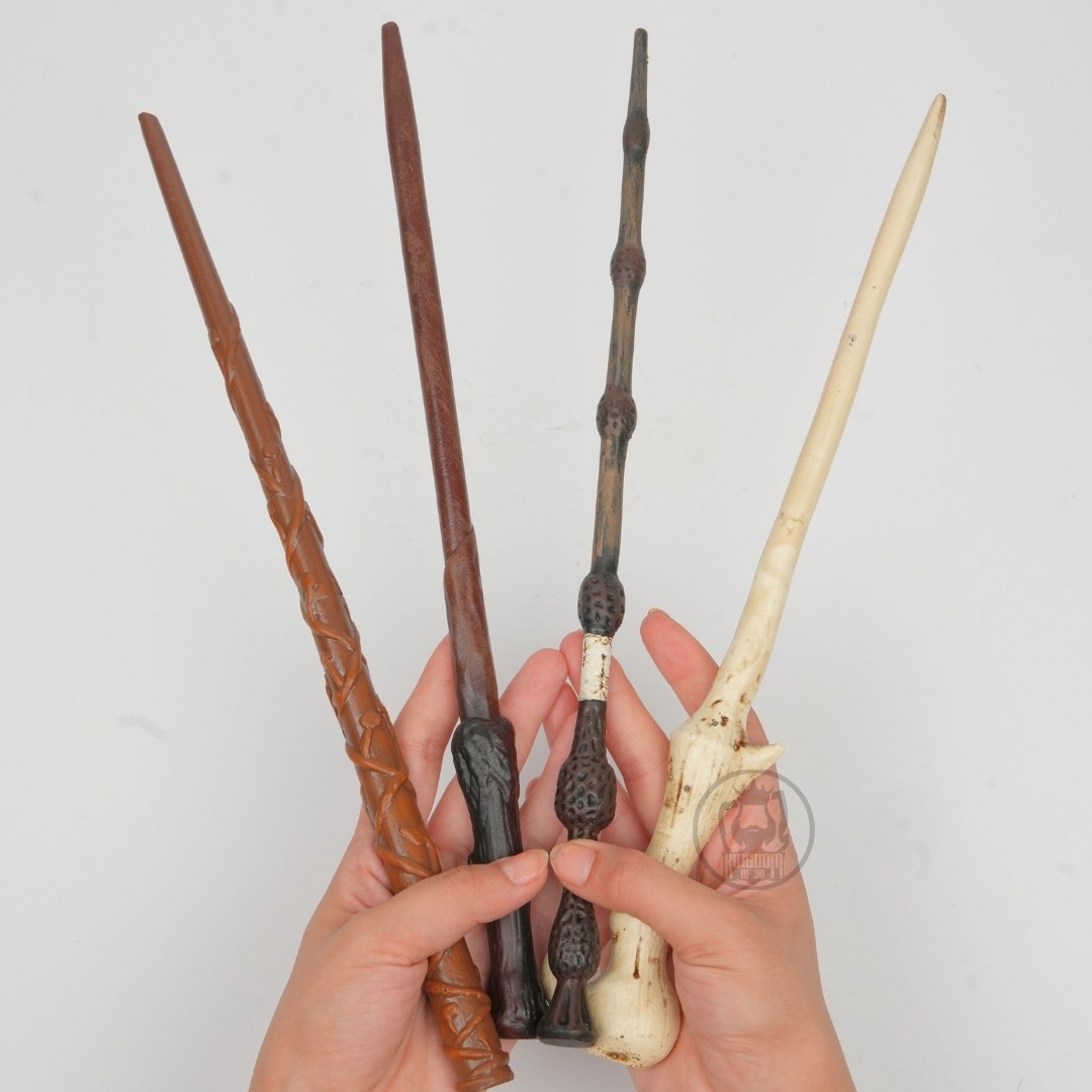 4'lü Asa Seti, Harry Potter Asa Koleksiyon Paketi,(4'lü Asa Standı Hediye)