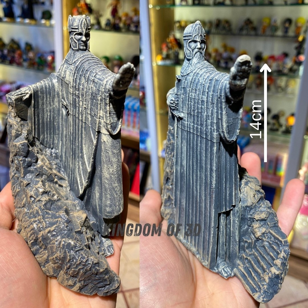 Yüzüklerin Efendisi Koleksiyon Seti, 3'lü Set(Argonath Heykelleri, Nazgul, Gandalf)