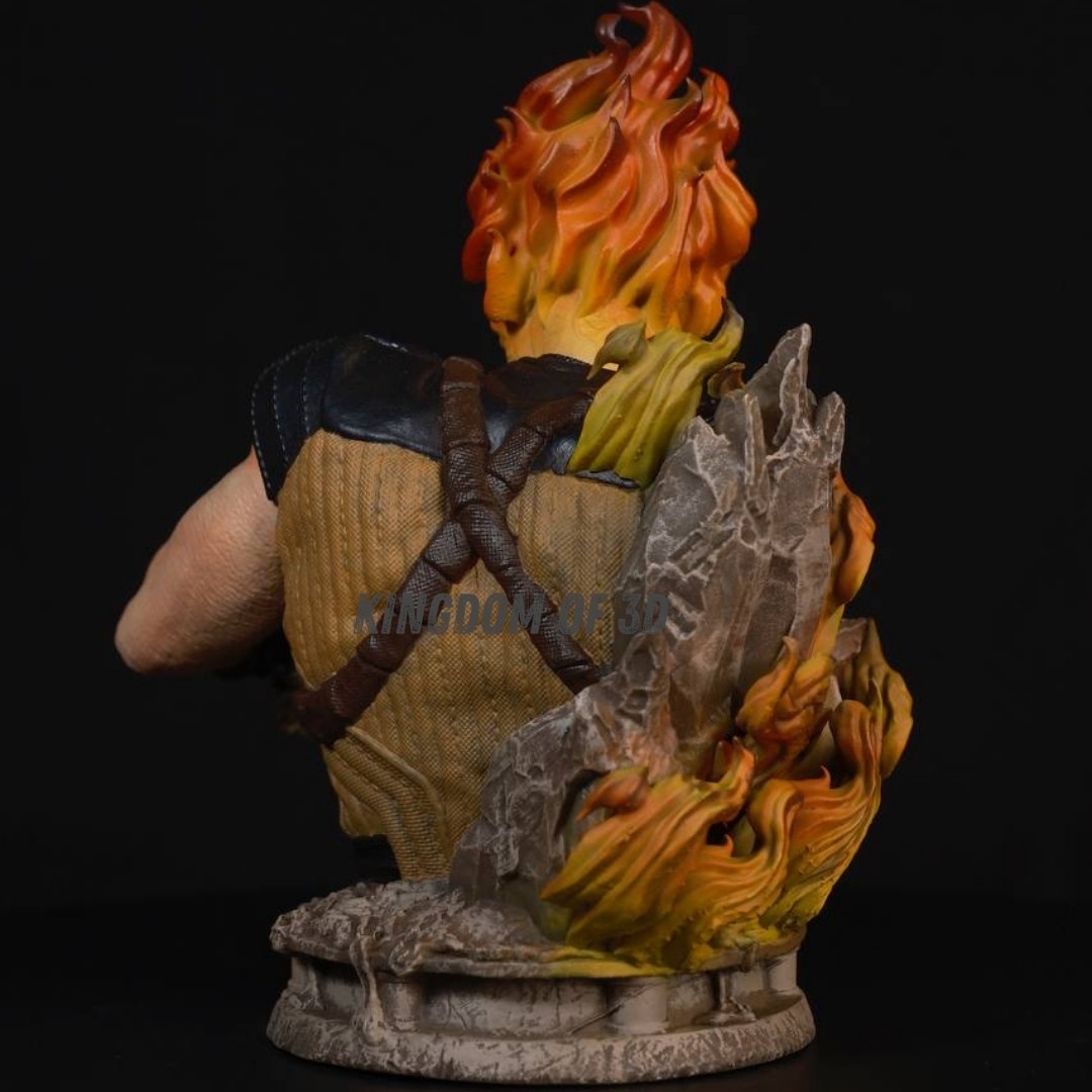 Mortal Kombat Scorpion Büst