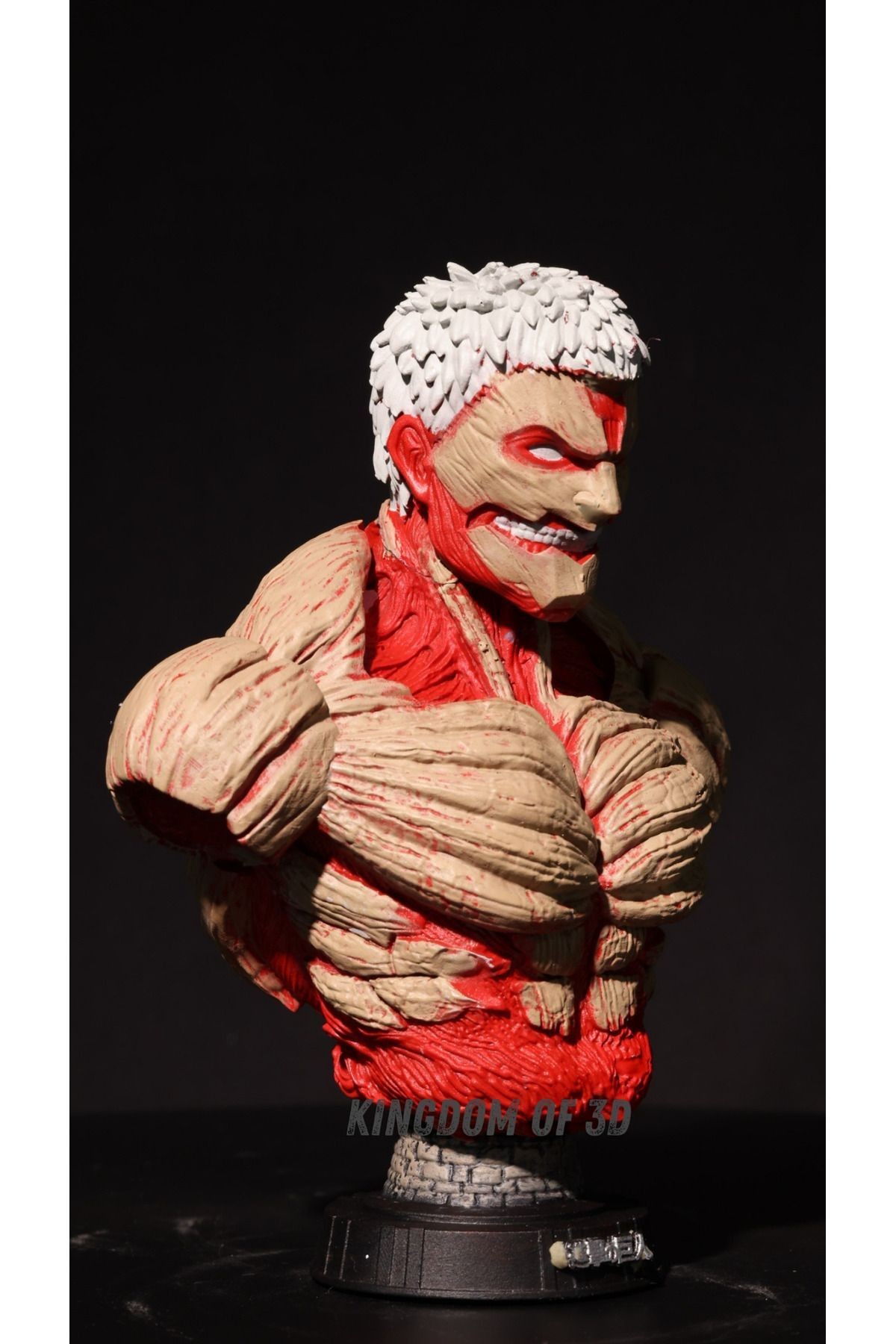Attack on Titan Armored Titan Büst, Eren Titan, Anime Figür Koleksiyonu