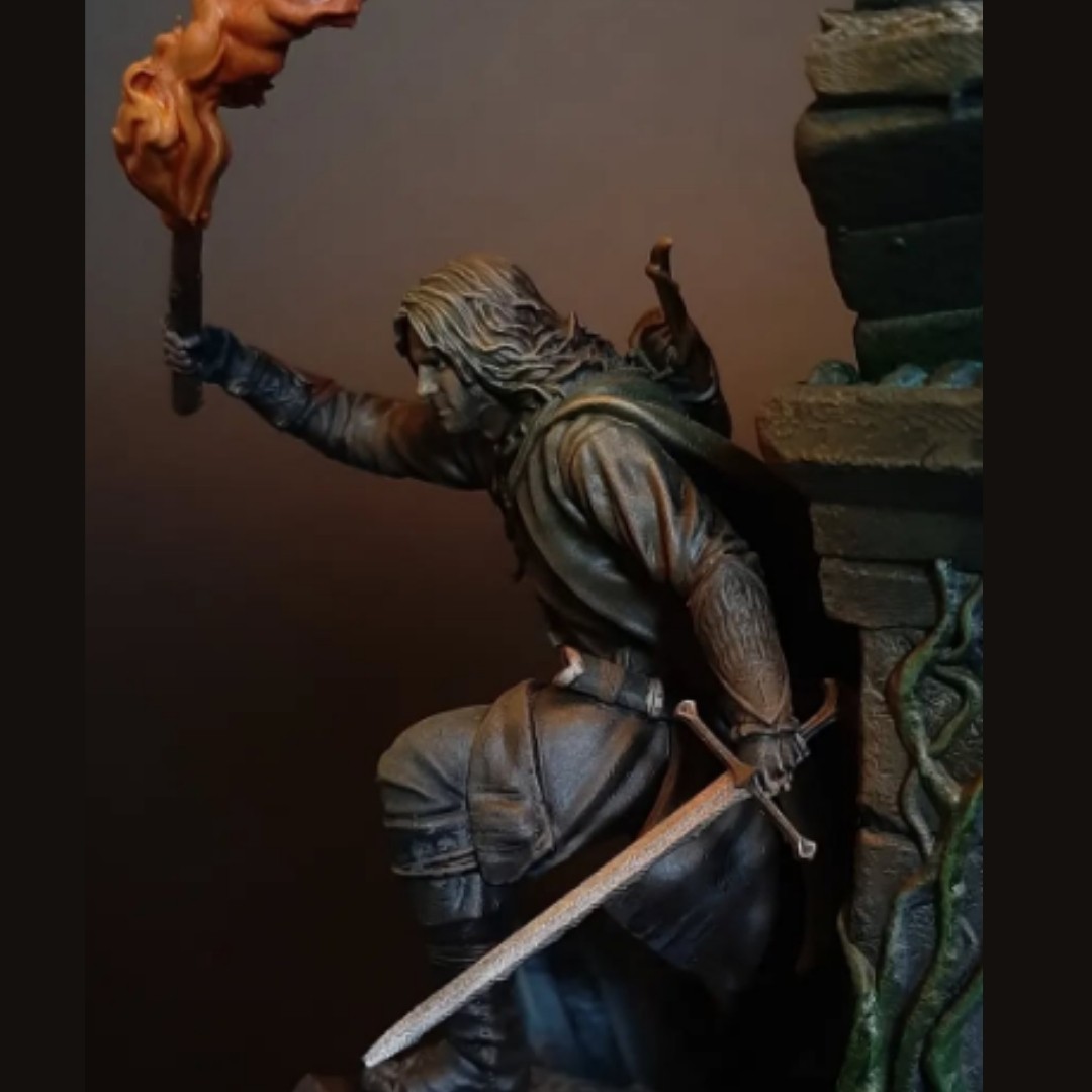 Yüzüklerin Efendisi Aragorn Figürü