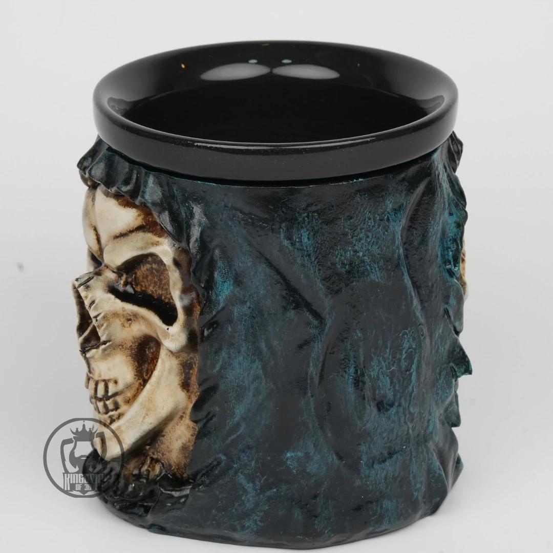 Azrail Temalı Kupa, 3D Kabartmalı Tasarım Kupa