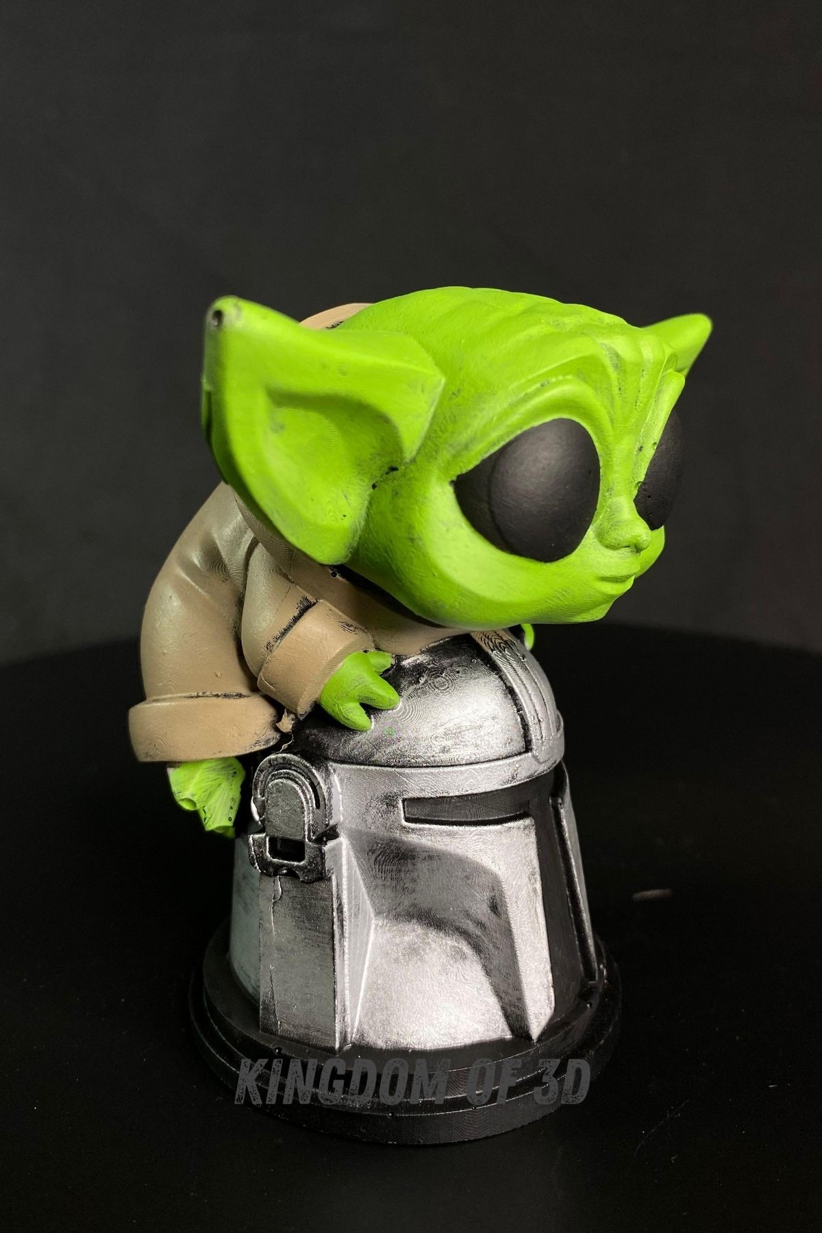 Baby Yoda Figür, Mandalorian Yoda Heykeli, Star Wars fan