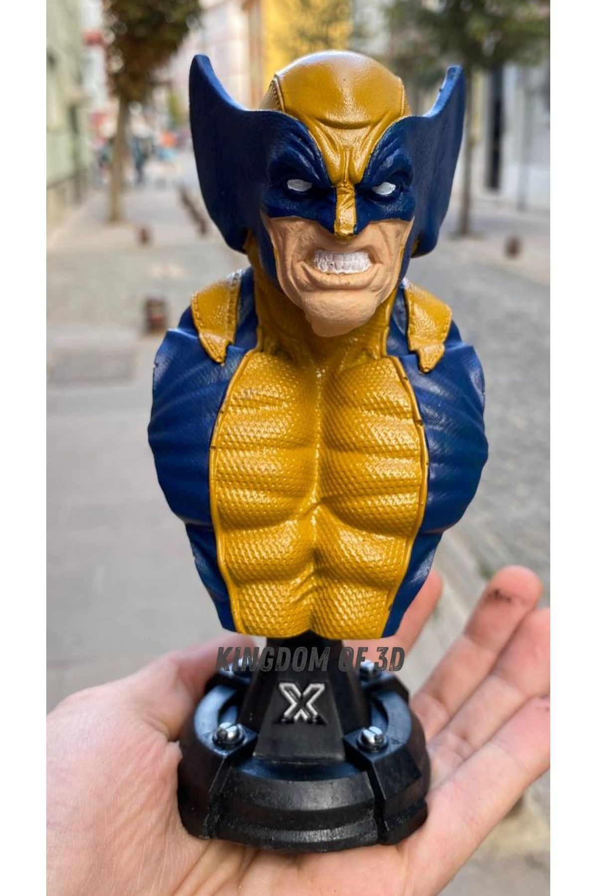Wolverine Büst, X-men Figür, Marvel Comics, Marvel Heykel