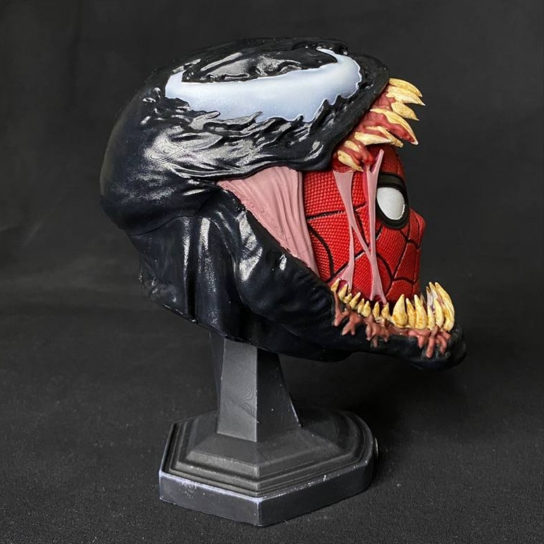 Venom/Spiderman Büst, Venom Figür, Marvel Figür