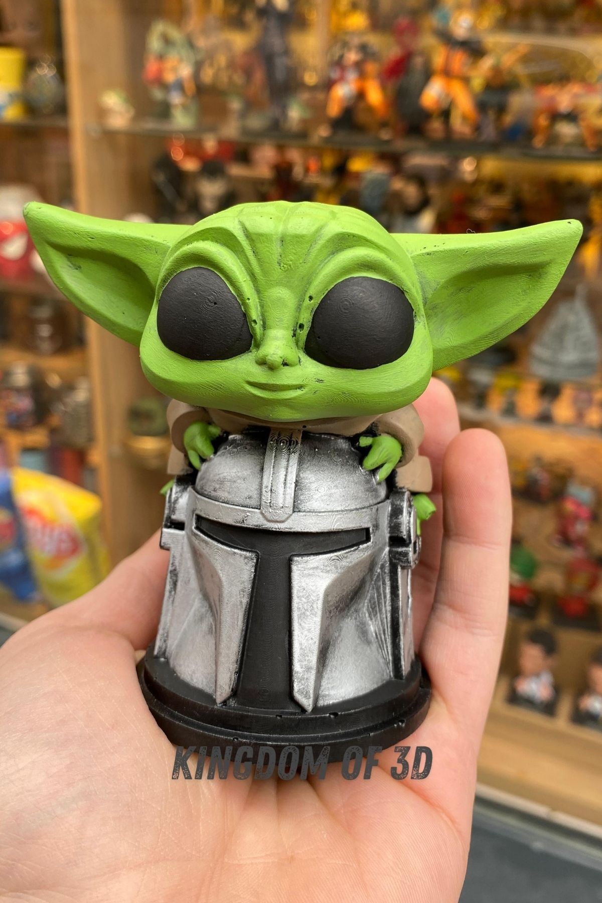 Baby Yoda Figür, Mandalorian Yoda Heykeli, Star Wars fan