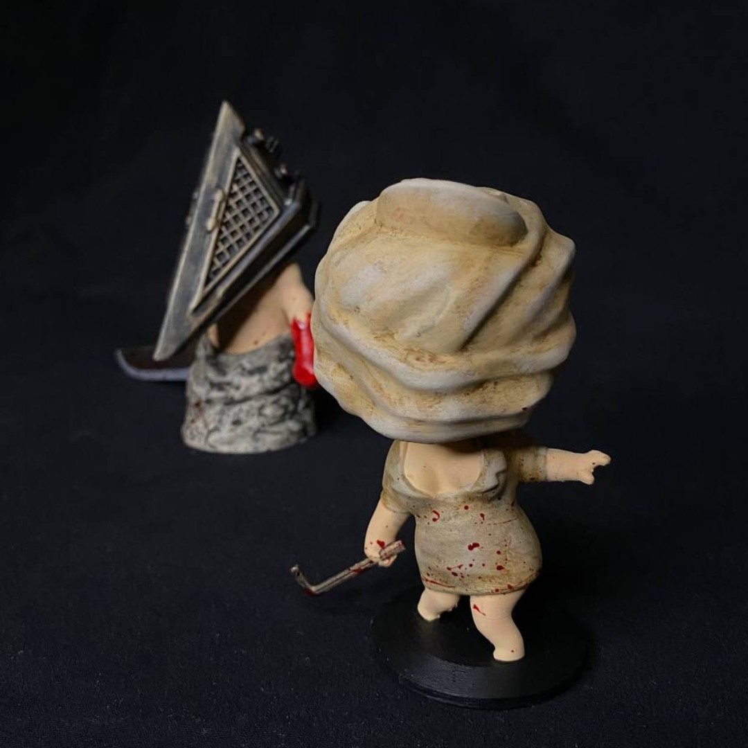 Silent Hill 2 Pyramid Head&Nurse Chibi