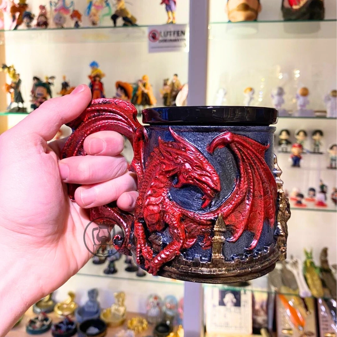 Ejderha Temalı Kupa, 3D Tasarım Kupa Hediyelik
