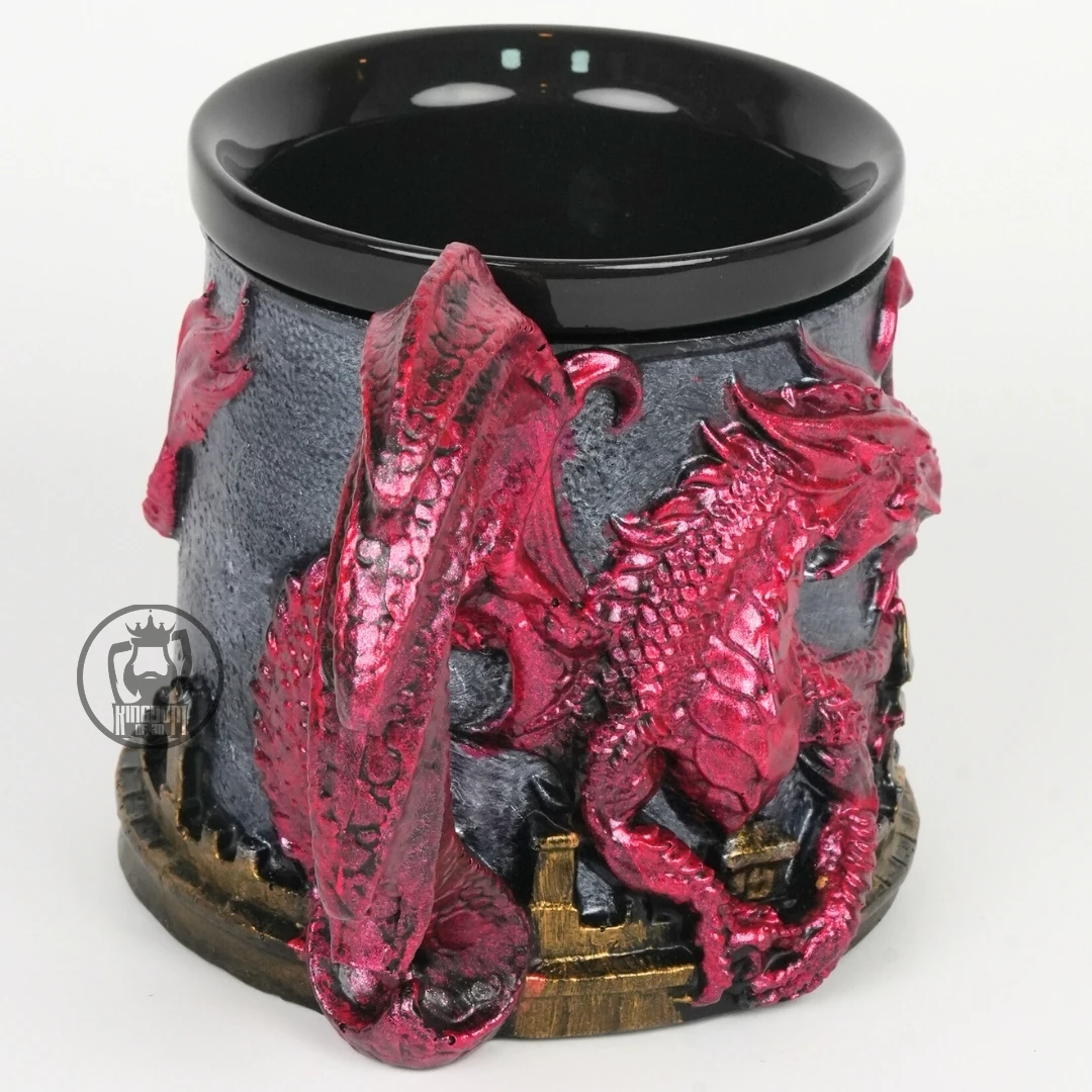 Ejderha Temalı Kupa, 3D Tasarım Kupa Hediyelik