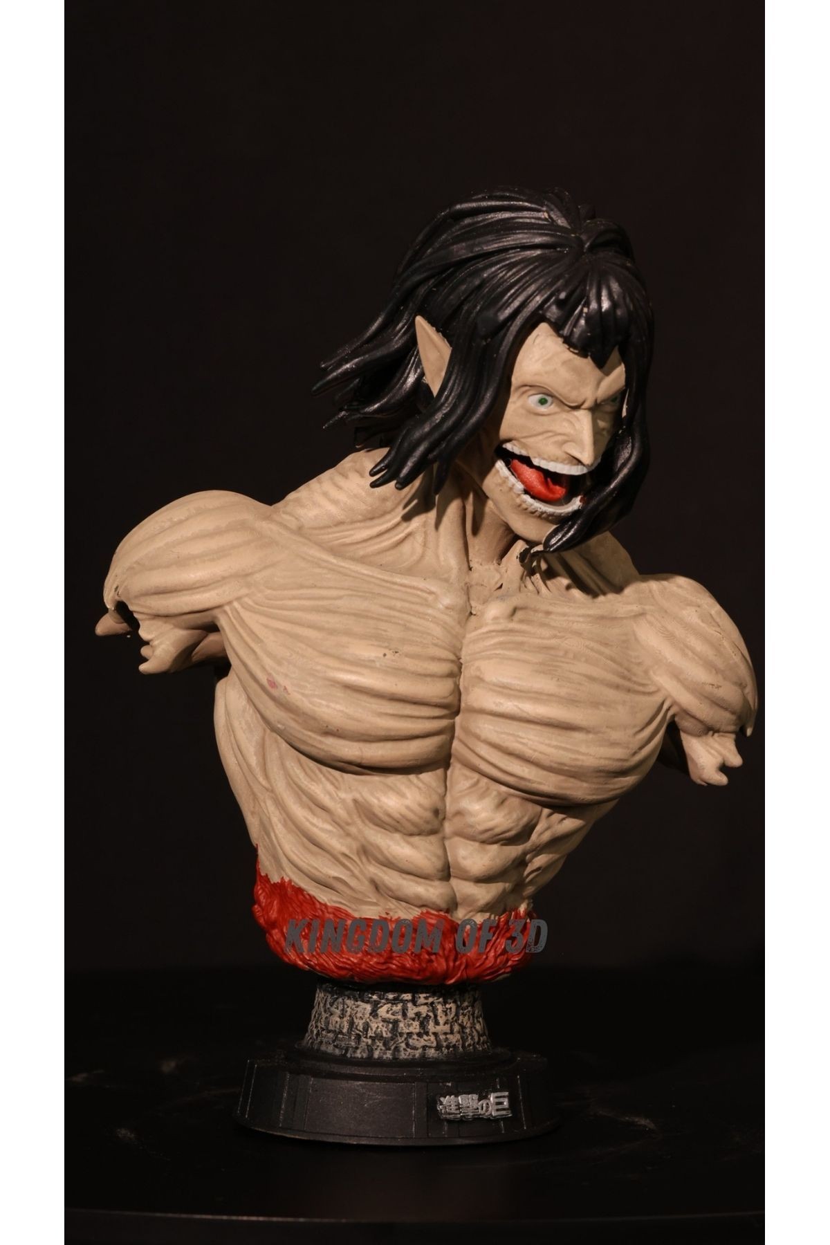 Attack on Titan Eren Yeager Büst, Eren Titan, Anime Figure Collection