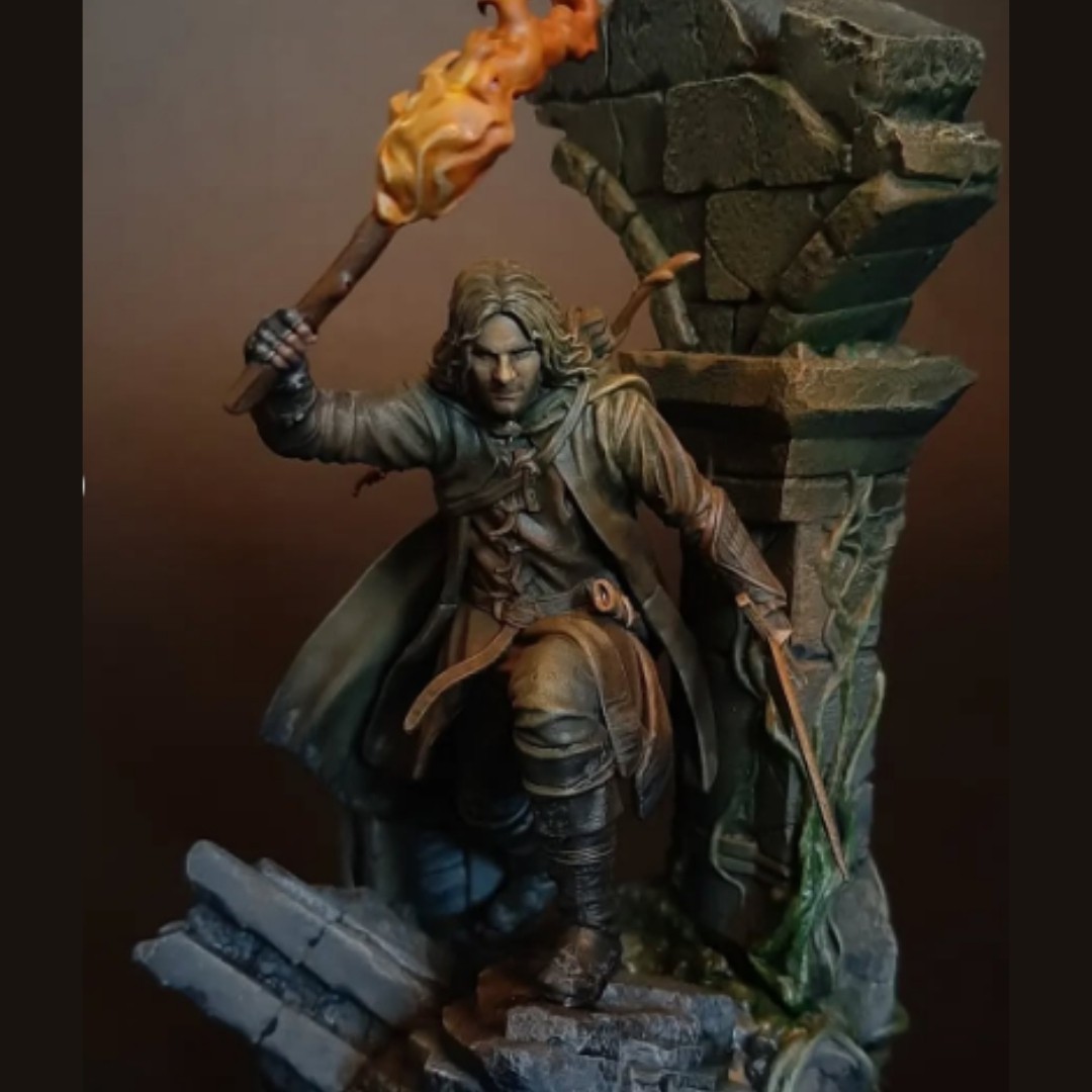 Yüzüklerin Efendisi Aragorn Figürü