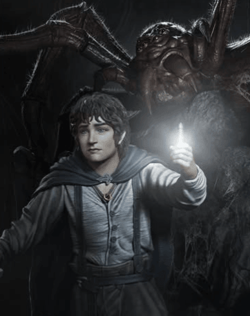 Frodo Baggins & Shelob, Yüzüklerin Efendisi Figürü