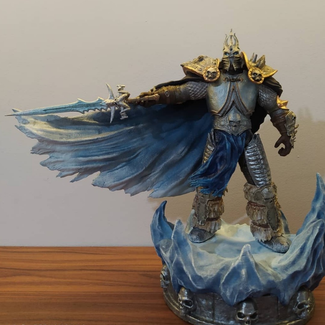 World of Warcraft Lich King Figür