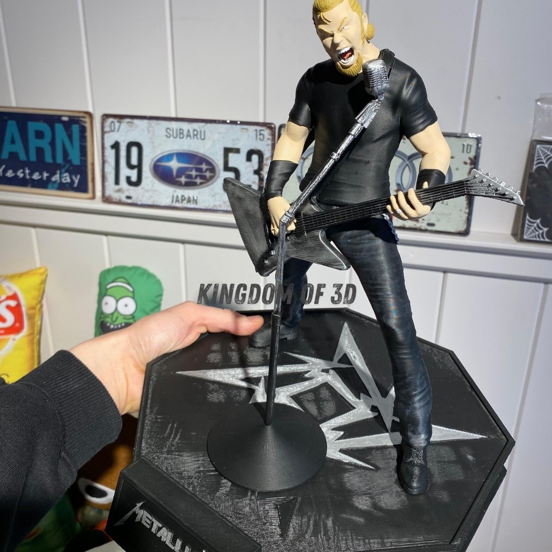James Hetfield Figür, Metallica Figür