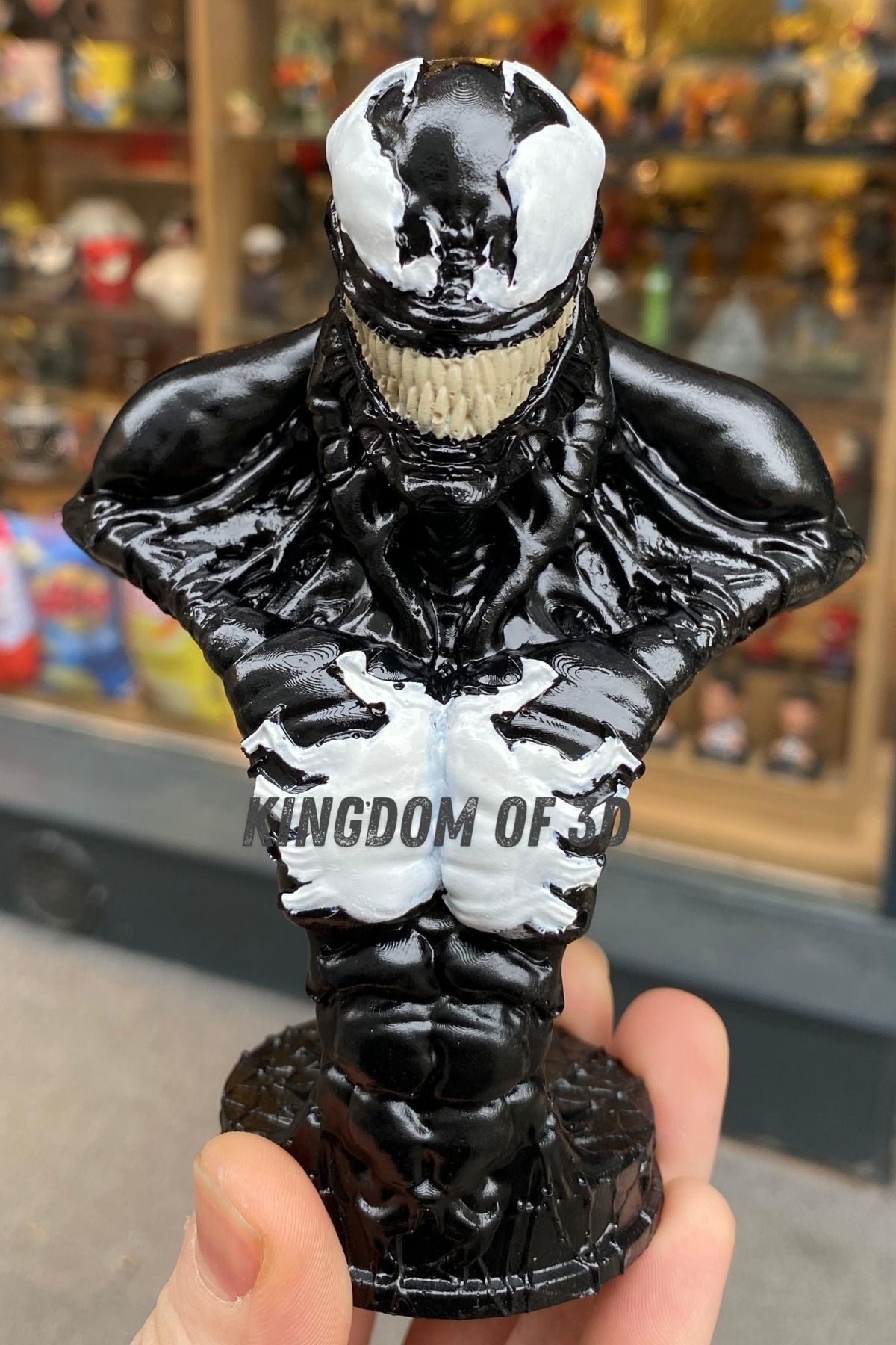 Venom Büst, Venom Figür, Marvel Figür Koleksiyonu