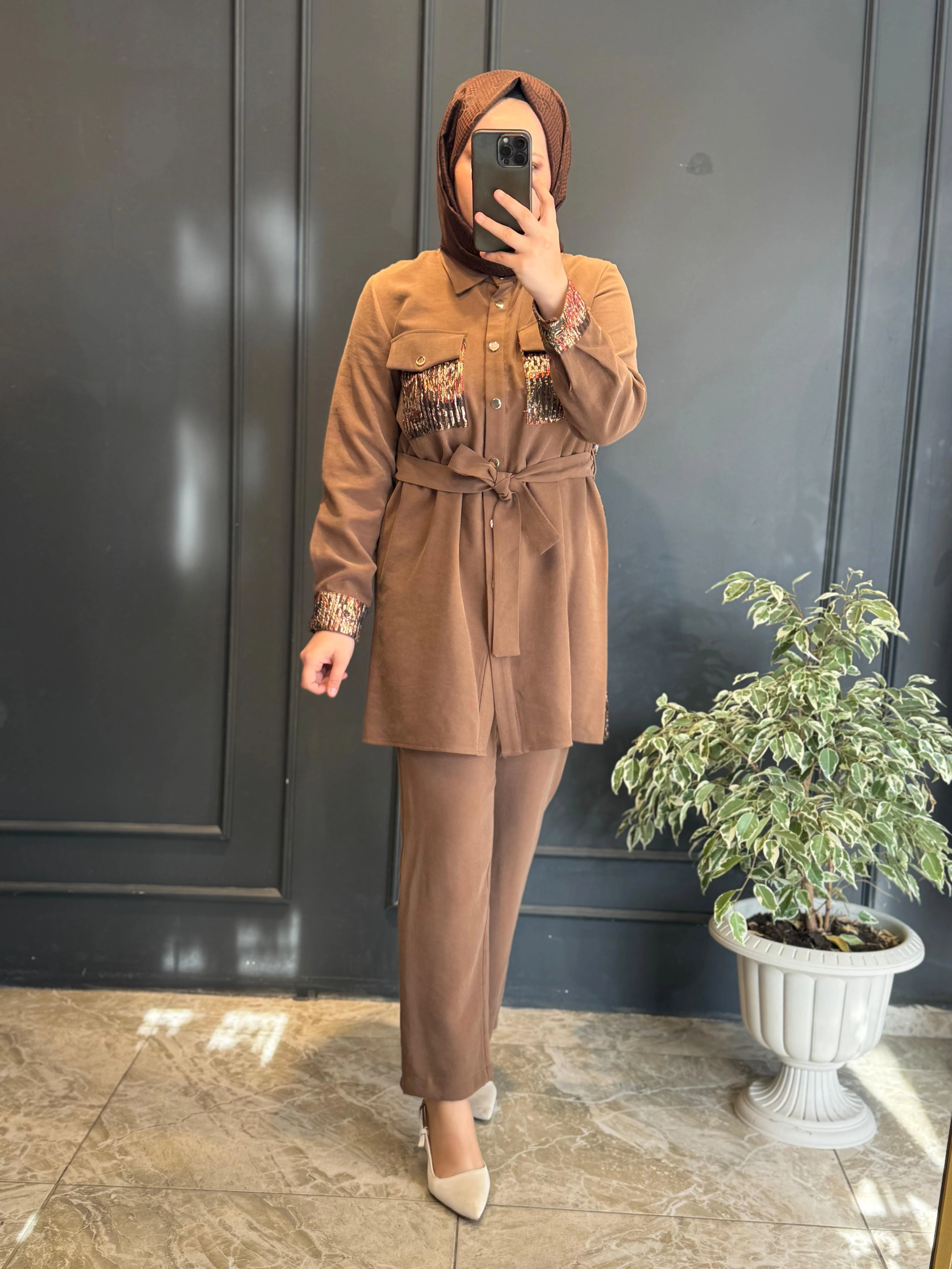 SELİNADA FASHİON JAKARLI TAKIM