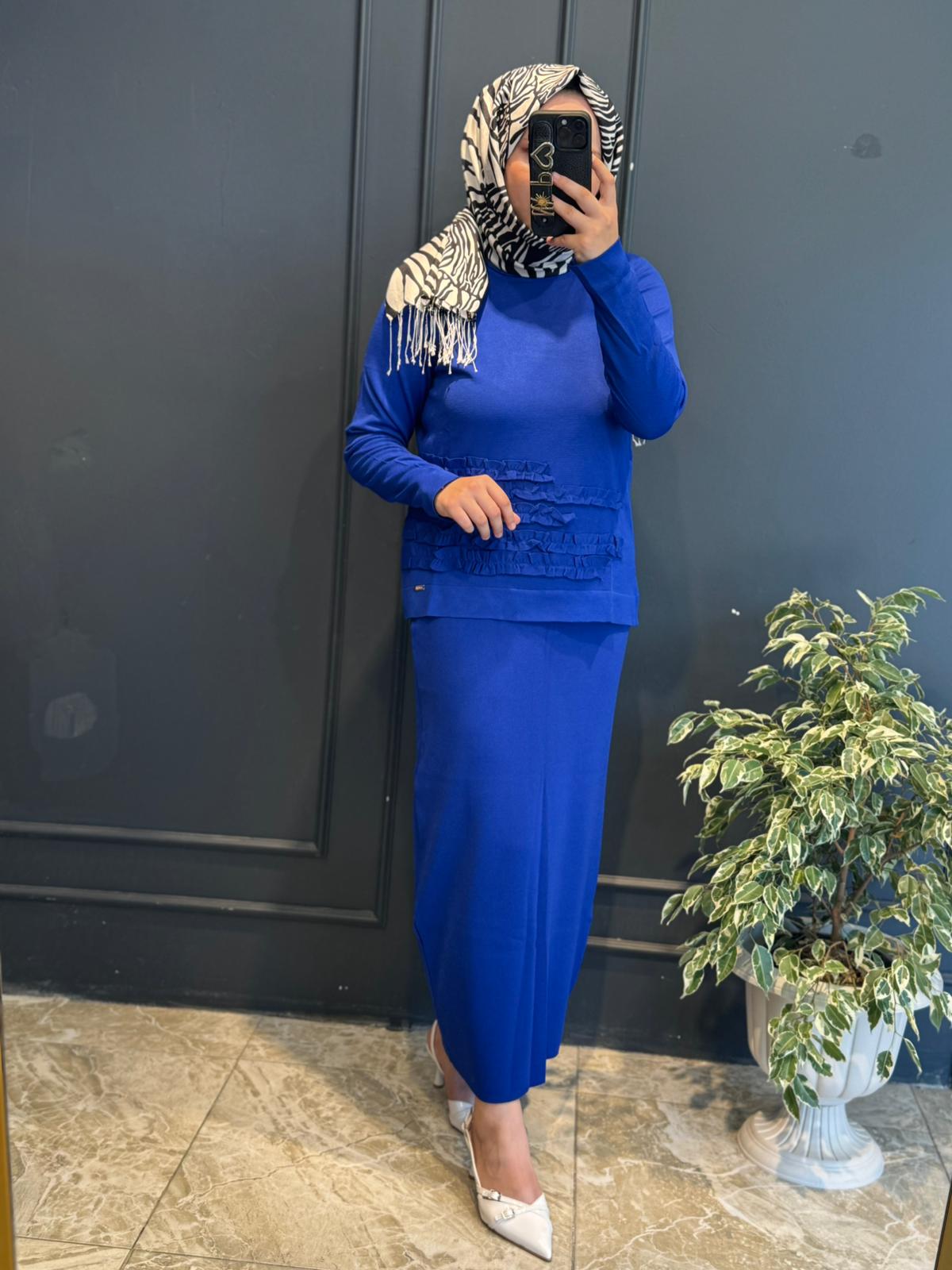 NİLİWİ MERSERİZE BLUZ