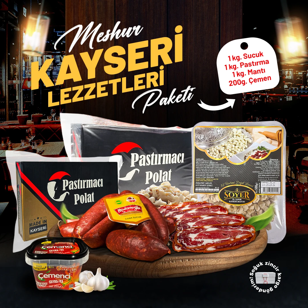 Meşhur Yöresel Kayseri Paketi