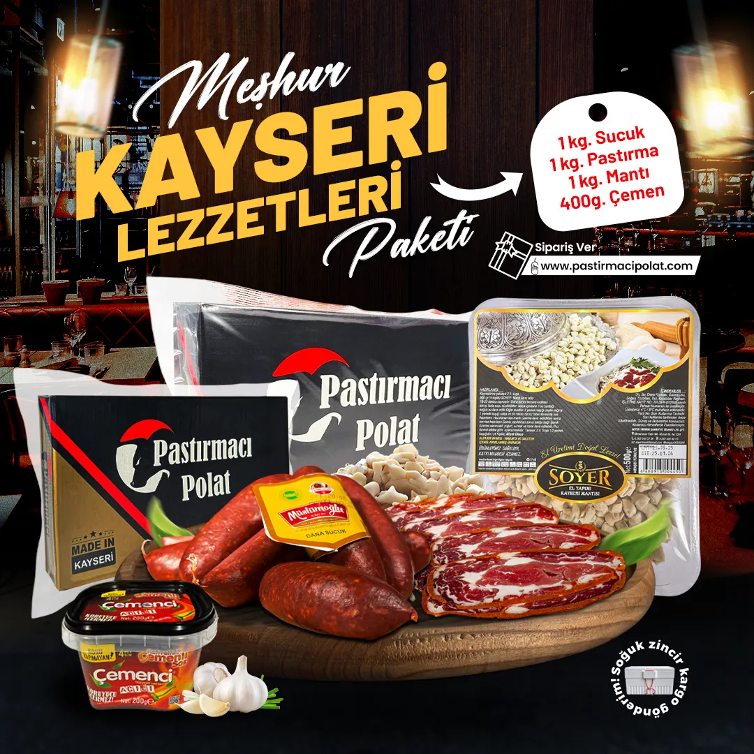 Meşhur Yöresel Kayseri Paketi