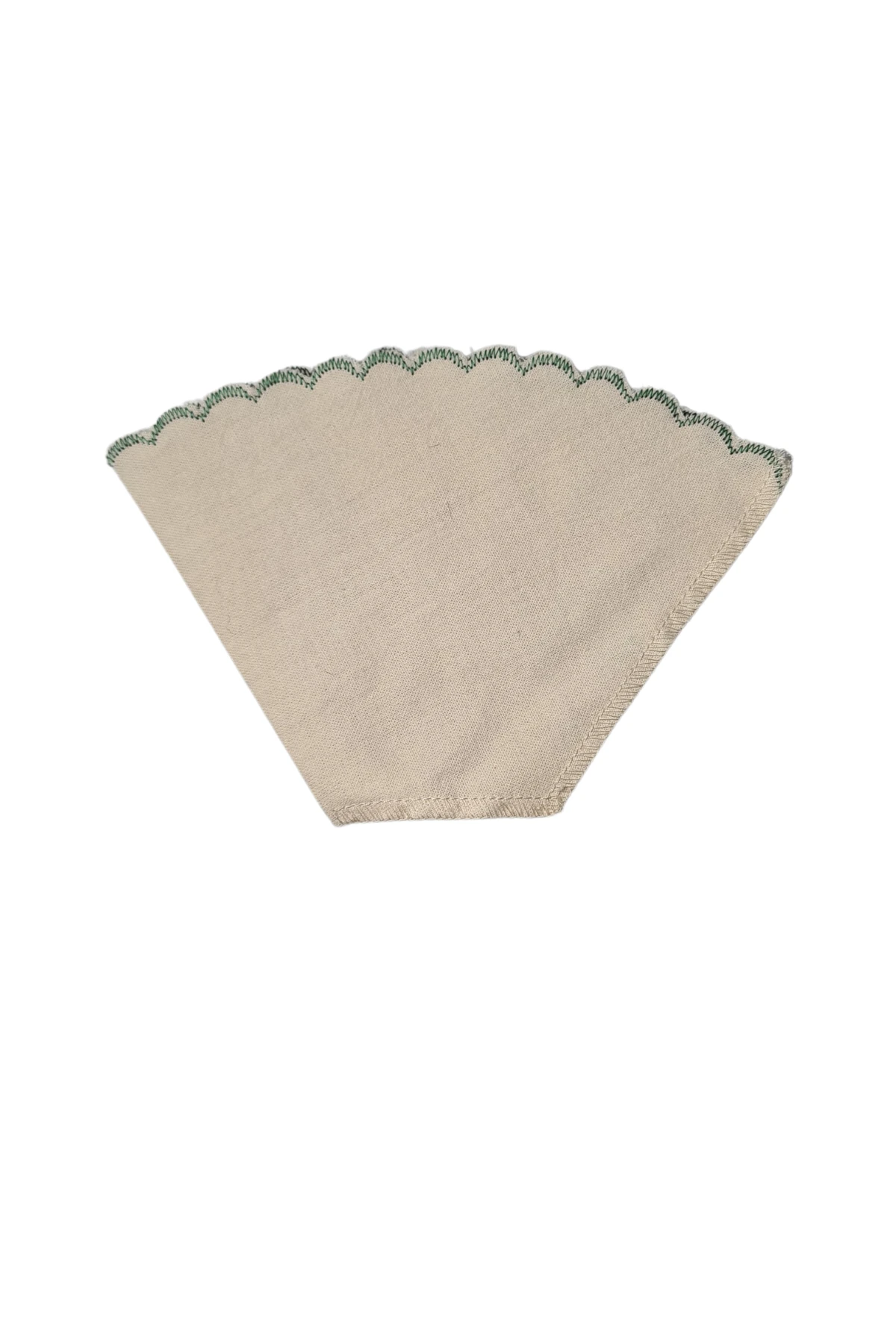 Kumaş Kahve Filtresi No.4 | Dilim Nakışlı | Yıkanabilir-300 Kullanım