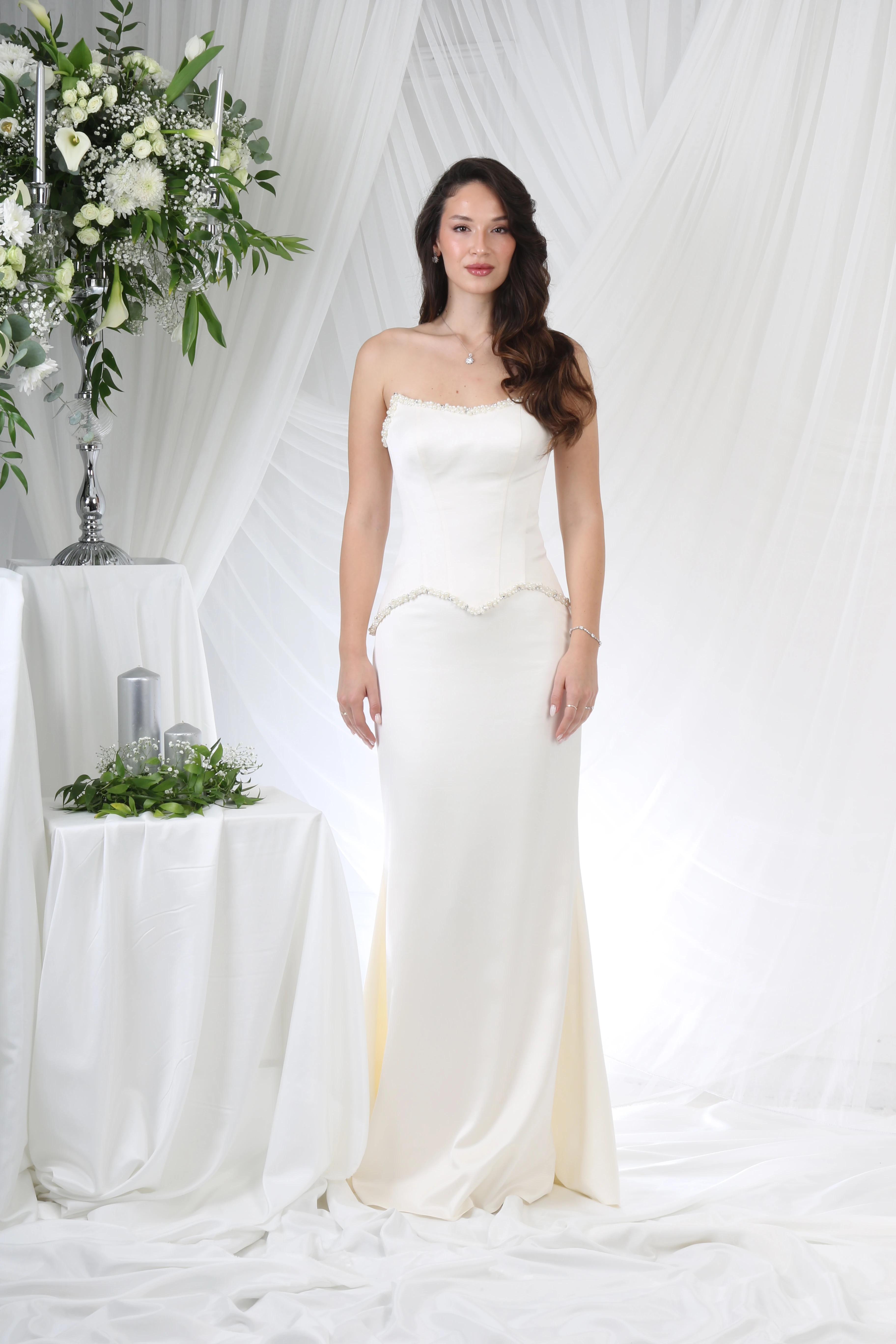 Dreamscapes Balık Kesim Nişan Elbisesi